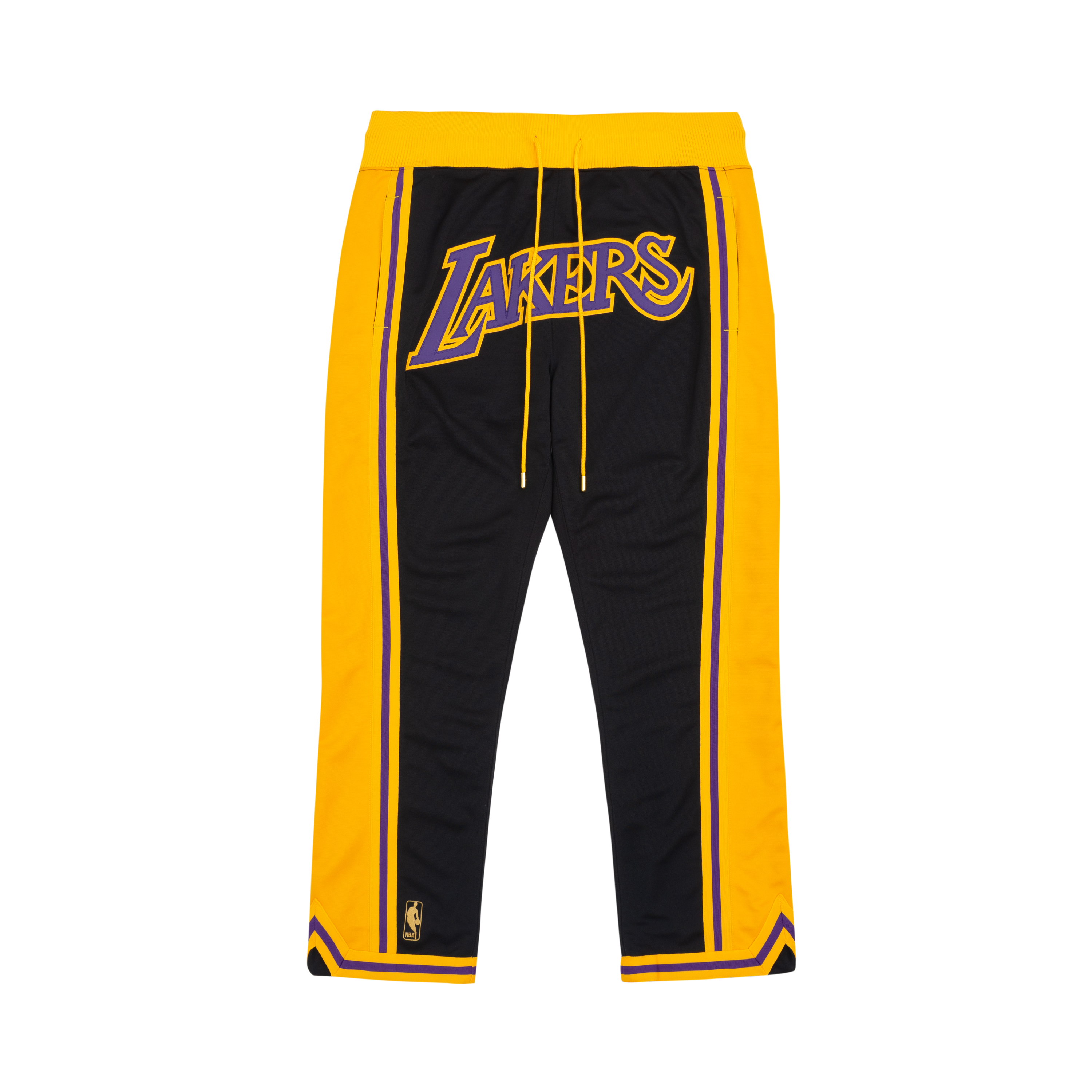 【代購】Mitchell Ness Casual Pants Men Black Yellow