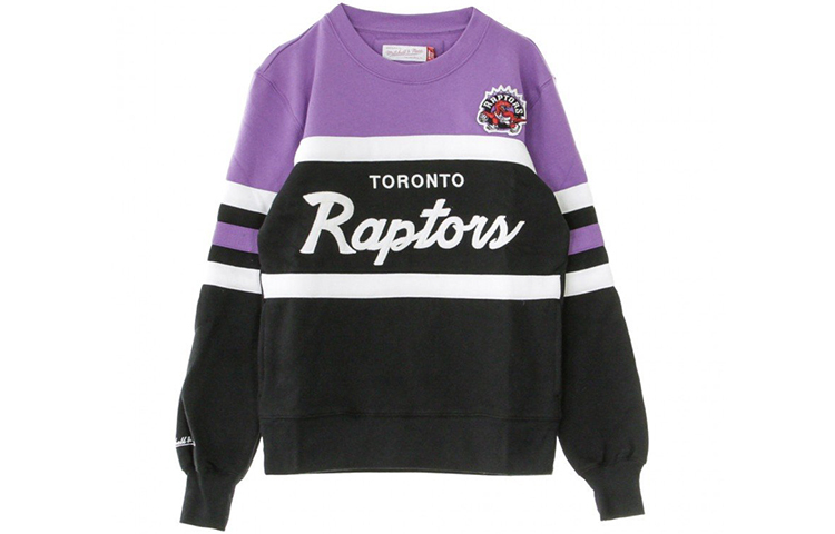 【代購】Mitchell Ness Sweatshirts Men Purple