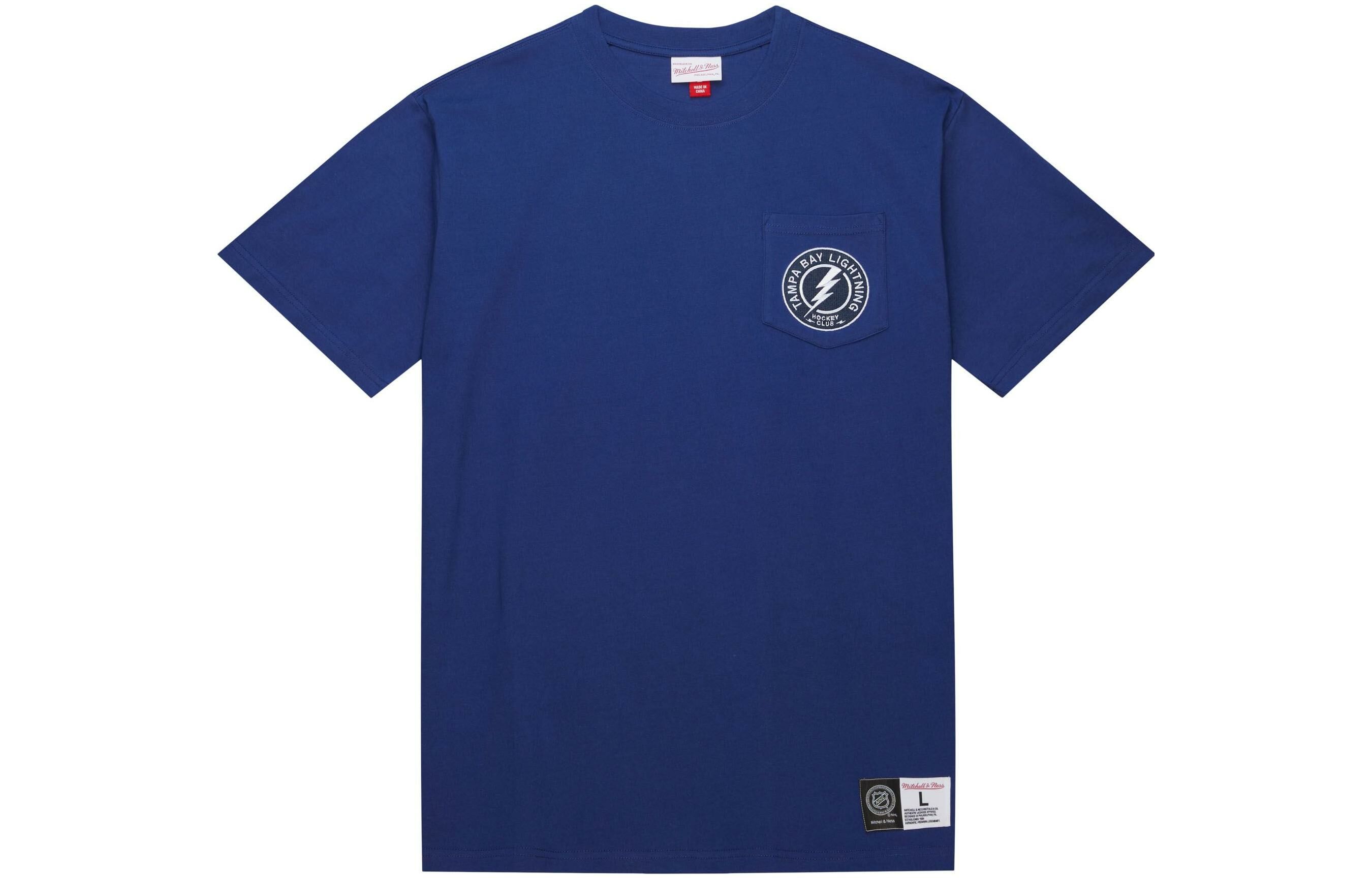 【代購】Mitchell Ness T-Shirts Men Blue