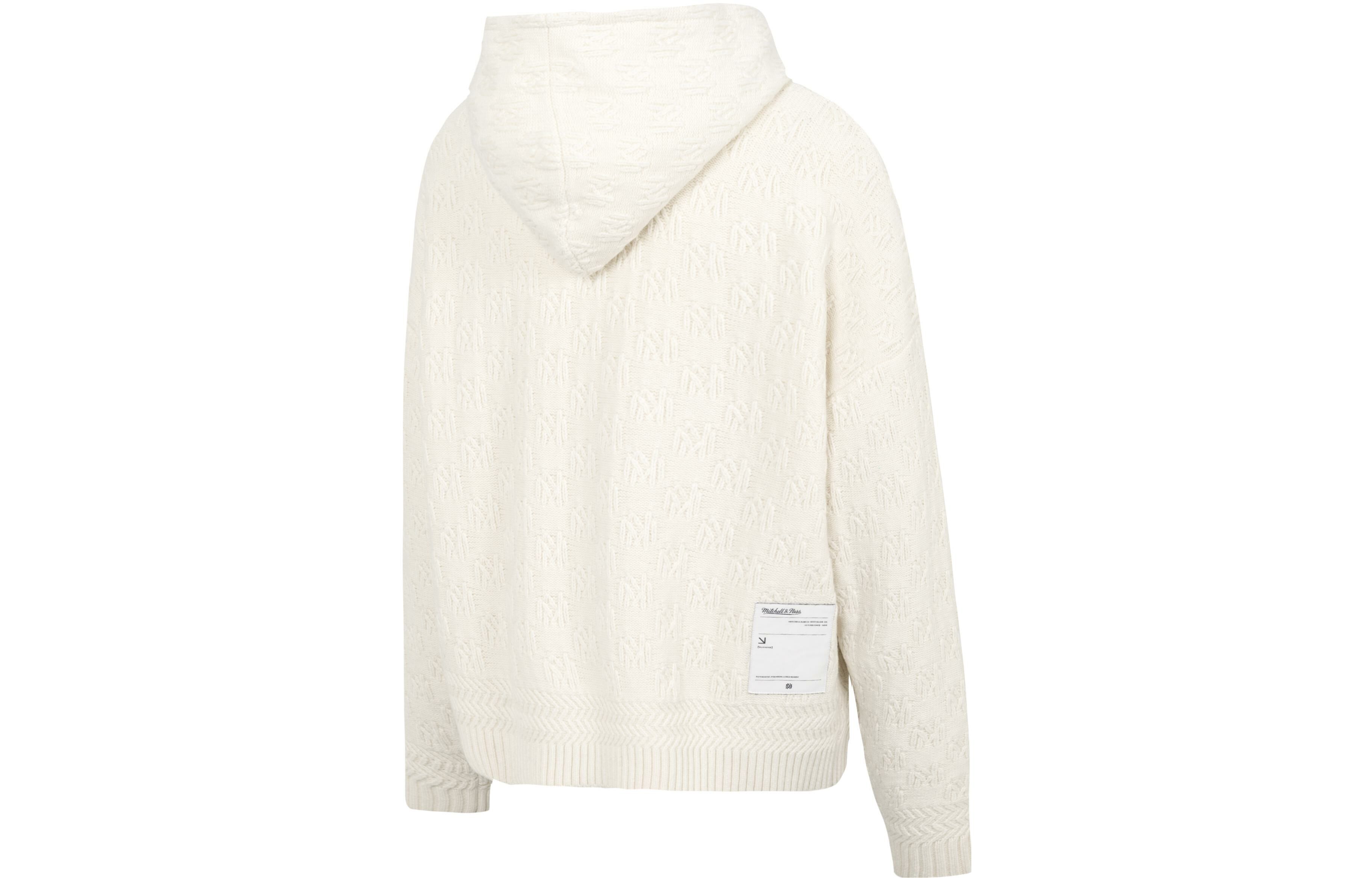 【代購】Mitchell Ness Sweatshirts Unisex White