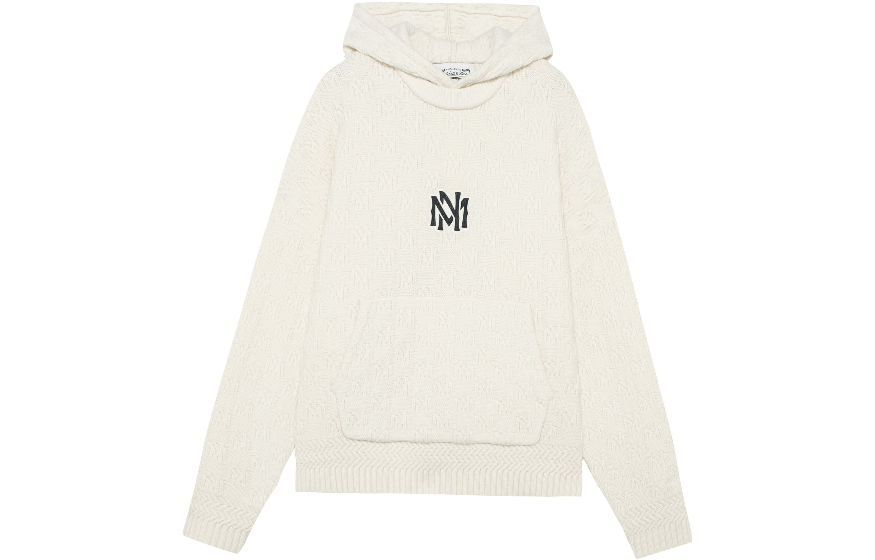 【代購】Mitchell Ness Sweatshirts Unisex White