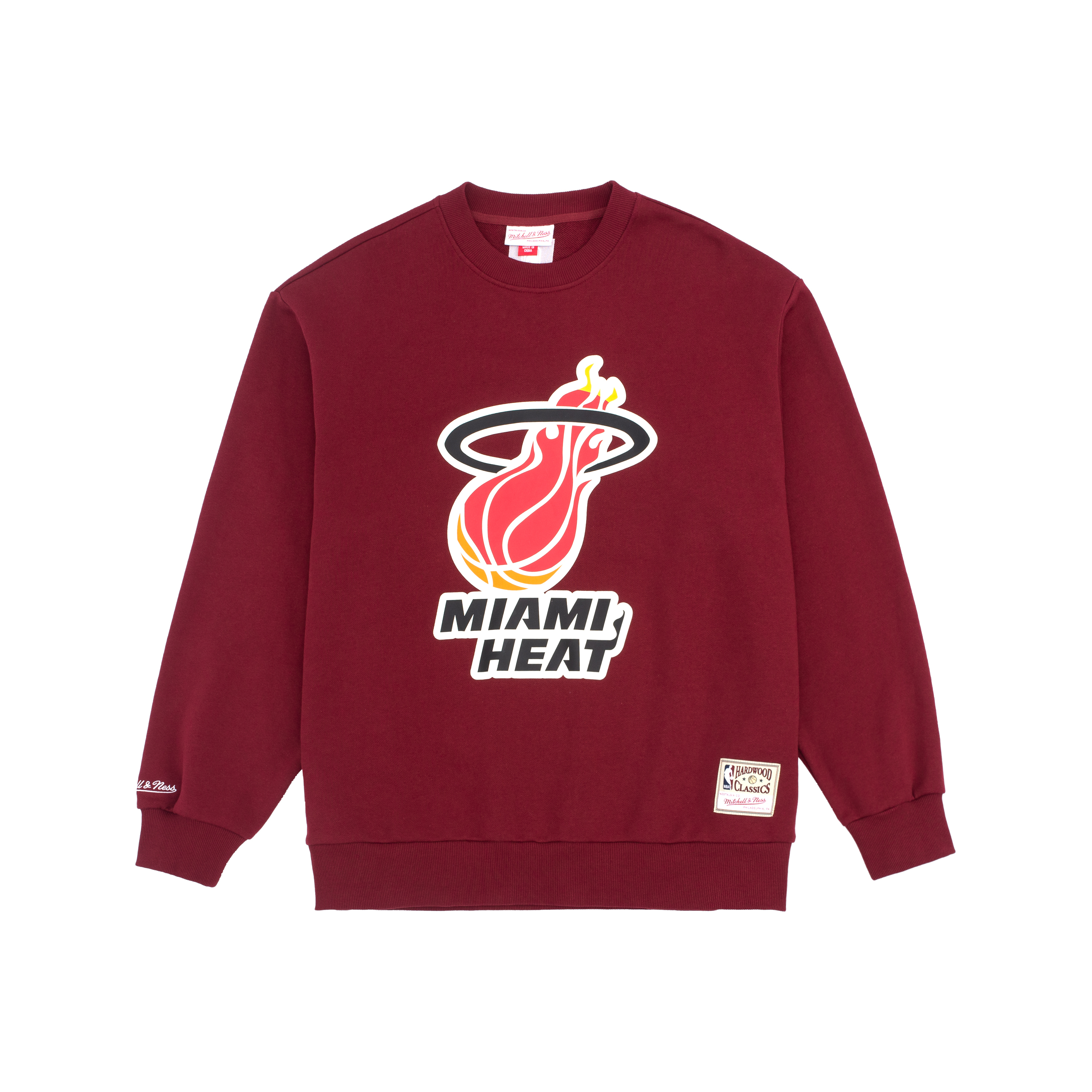 【代購】Mitchell & Ness FW23 Sweatshirt Unisex Red