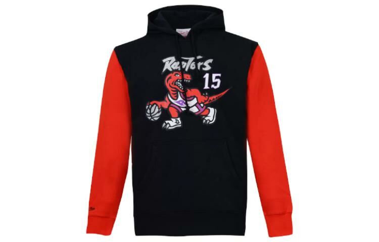 【代購】Mitchell Ness Sweatshirts Unisex Black Red