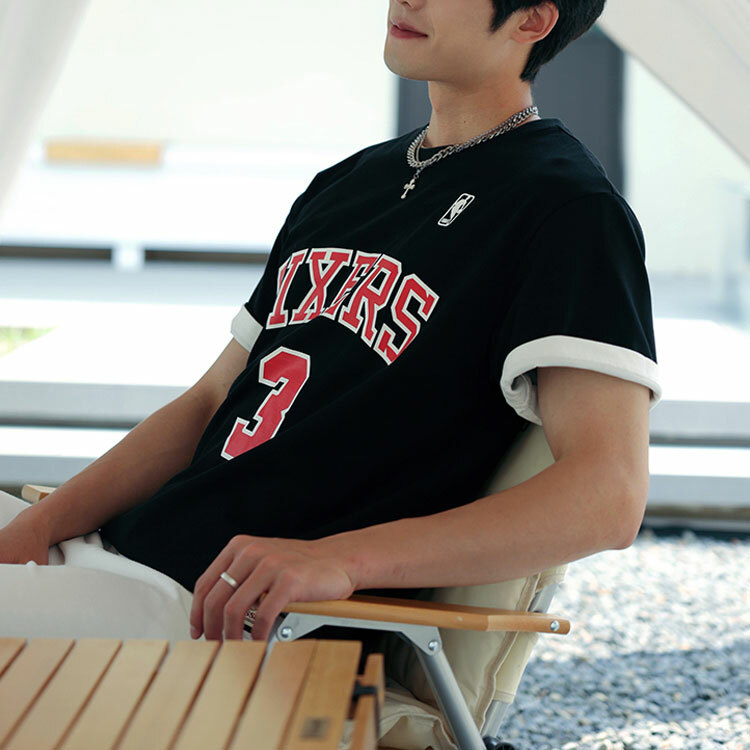 【代購】Mitchell & Ness T Shirt Unisex Black