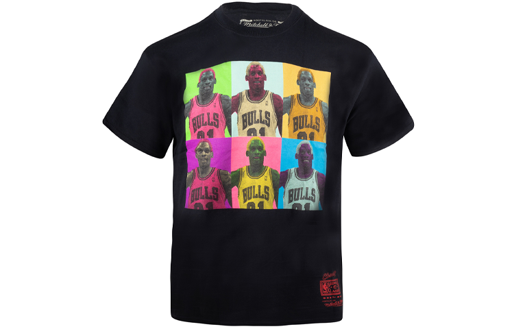 【代購】Mitchell Ness T-Shirts Men Black