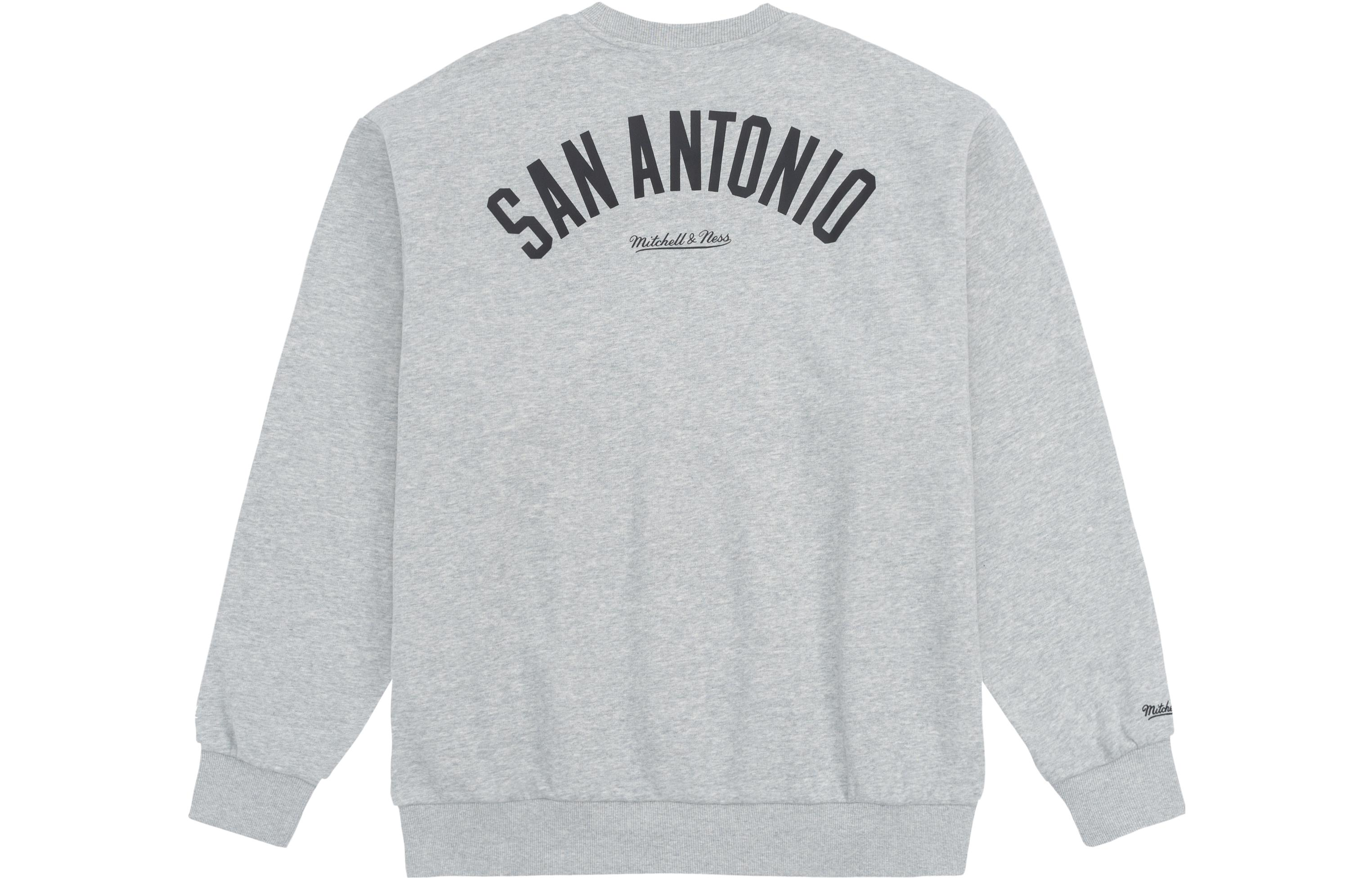 【代購】Mitchell Ness Sweatshirts Unisex Gray