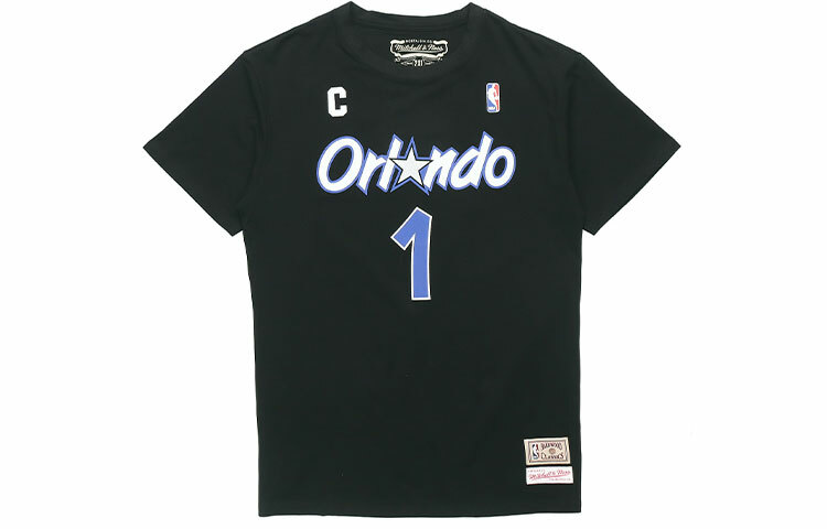【代購】Mitchell & Ness T-Shirt Unisex Black