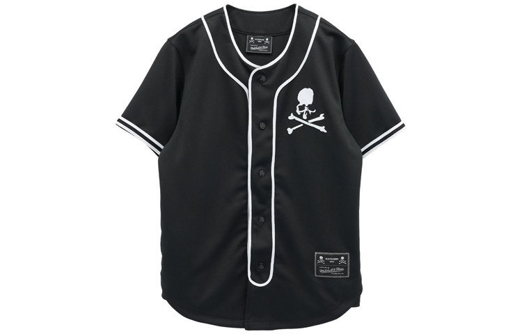 【代購】Mastermind Japan X Mitchell Ness Baseball Jerseys Unisex Black