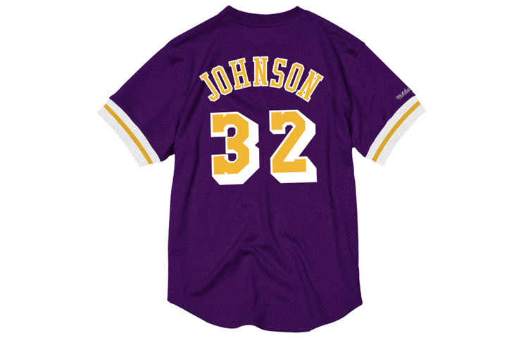 【代購】Mitchell & Ness T-Shirt Unisex Purple