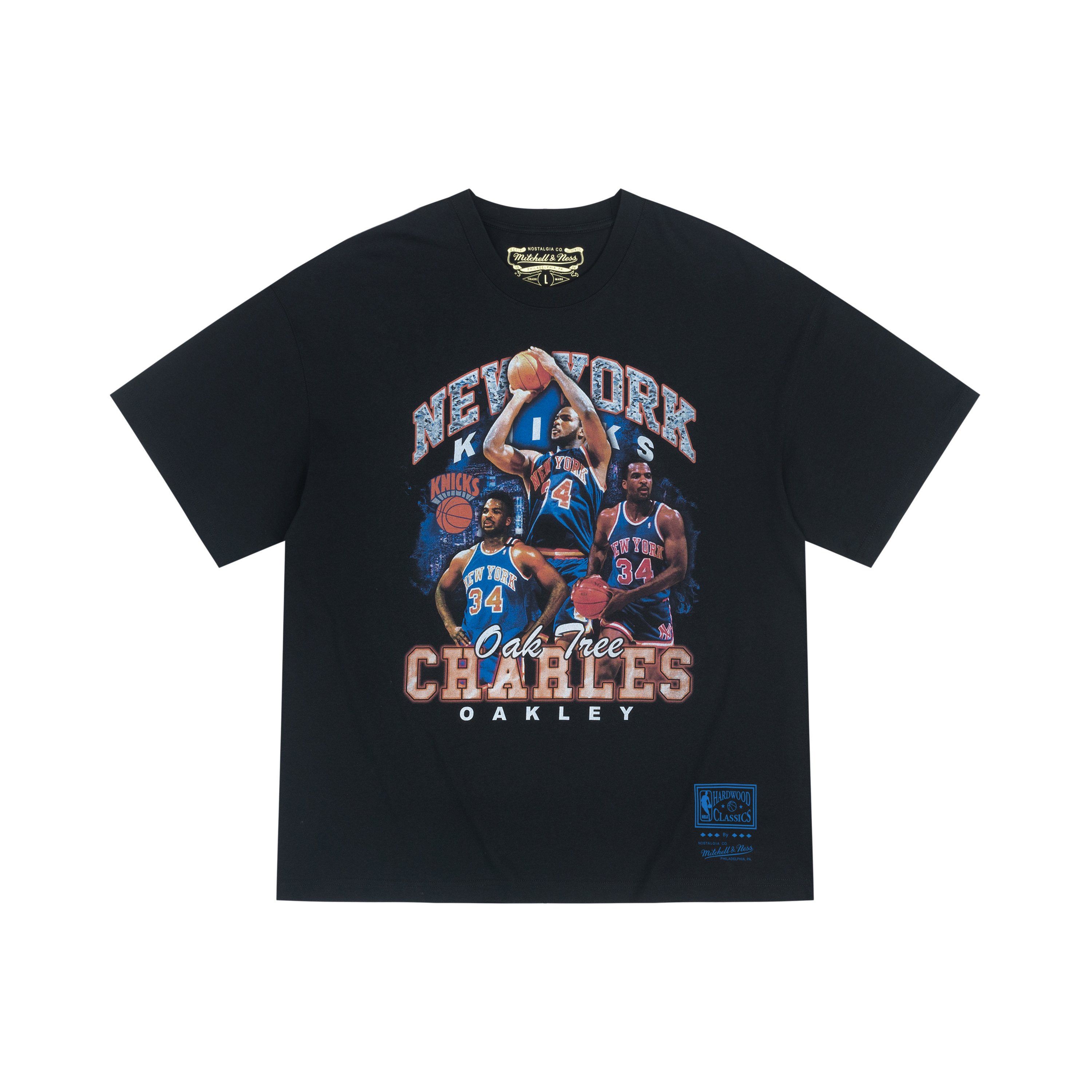 【代購】Mitchell & Ness T Shirt Unisex Black