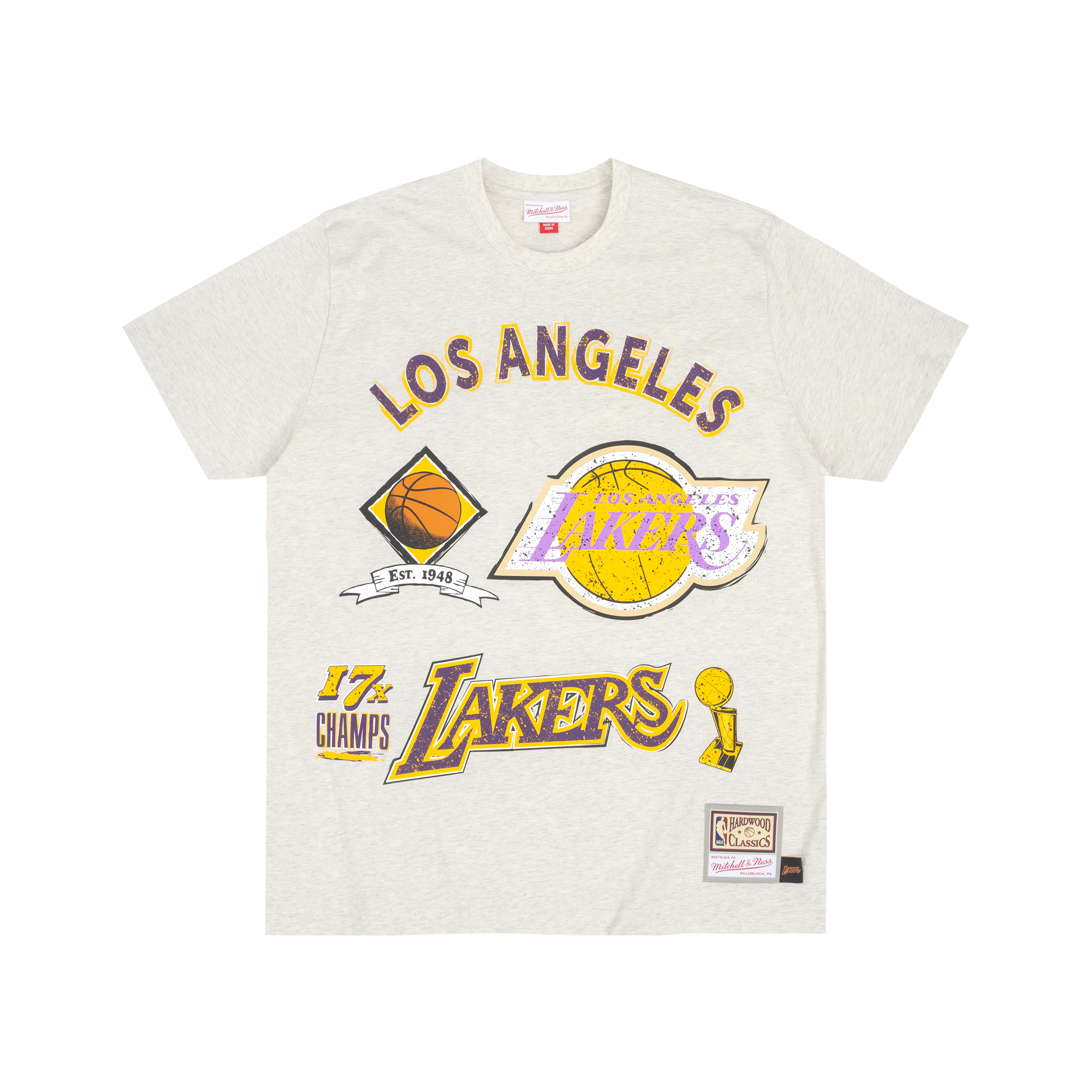 【代購】Mitchell & Ness T Shirt Unisex Oat