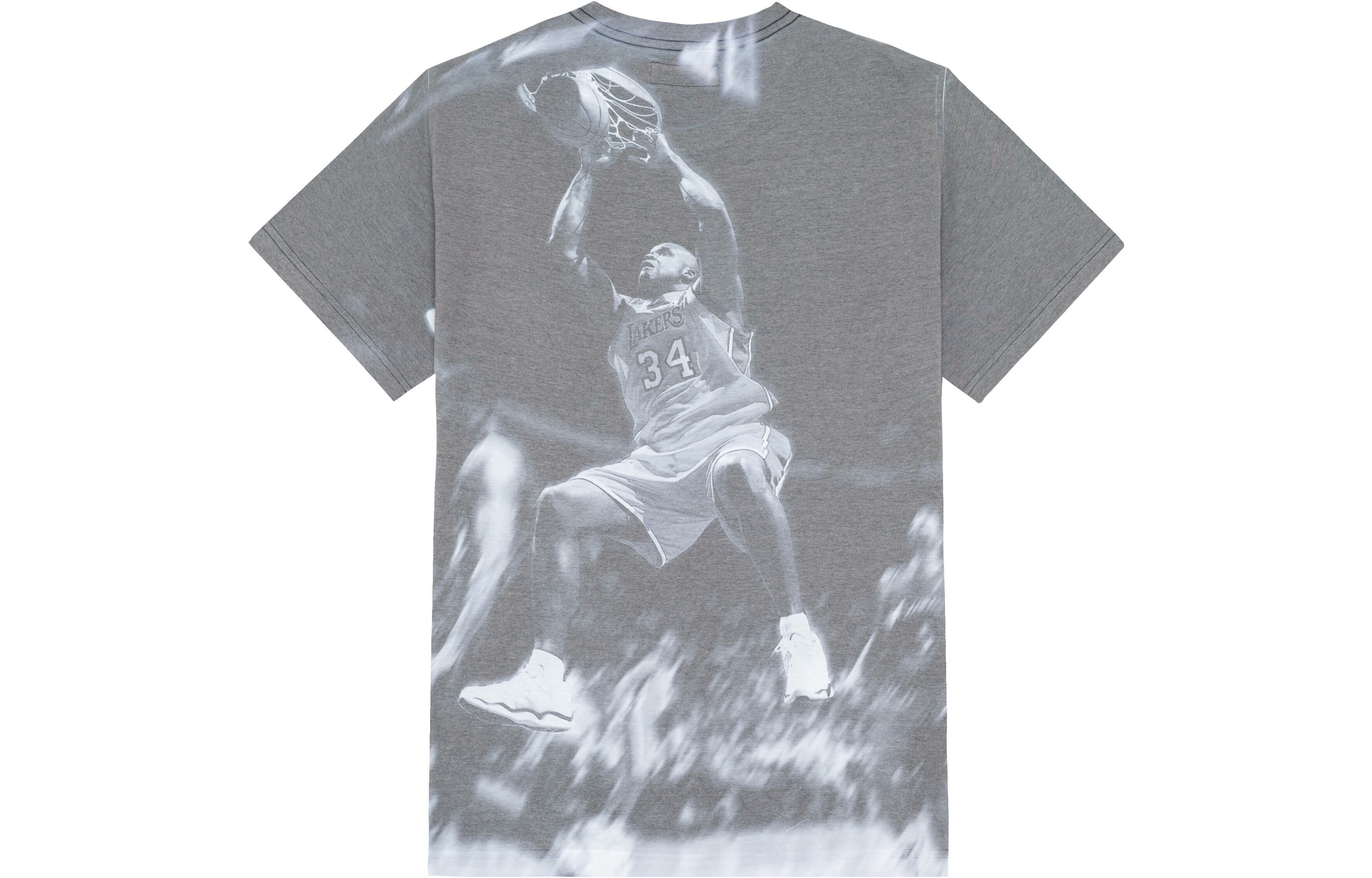 【代購】Mitchell & Ness Set-in Sleeve T-Shirt Unisex Gray