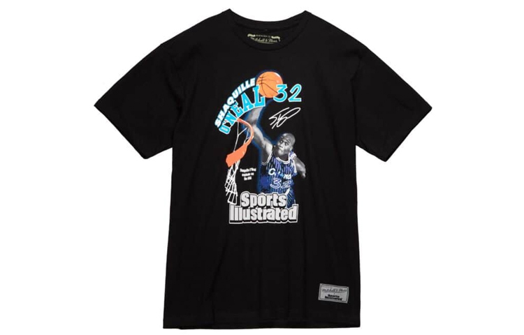【代購】Mitchell & Ness x Sports Illustrated , T Shirt Men's Black