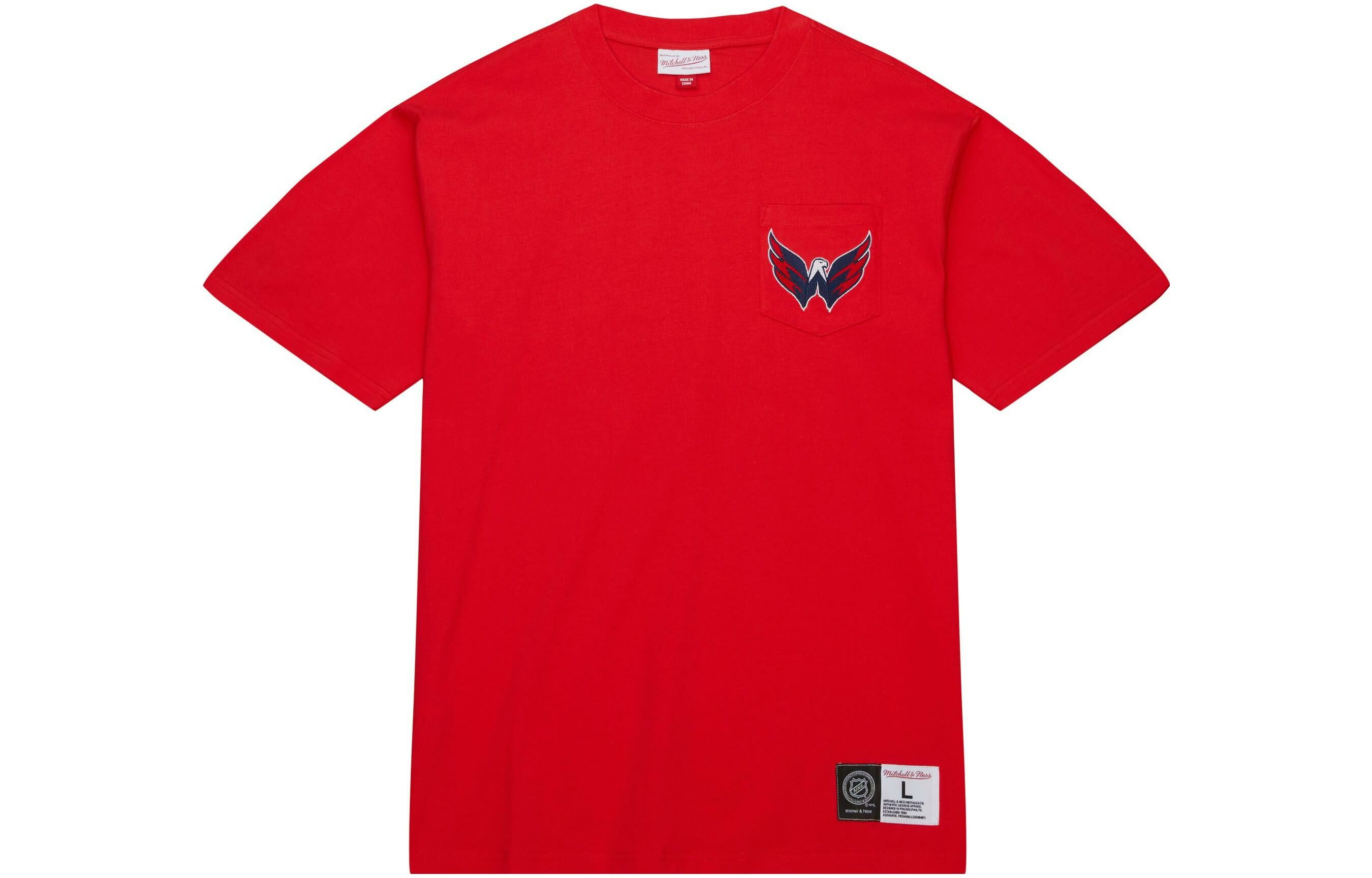 【代購】Mitchell Ness T-Shirts Men Red