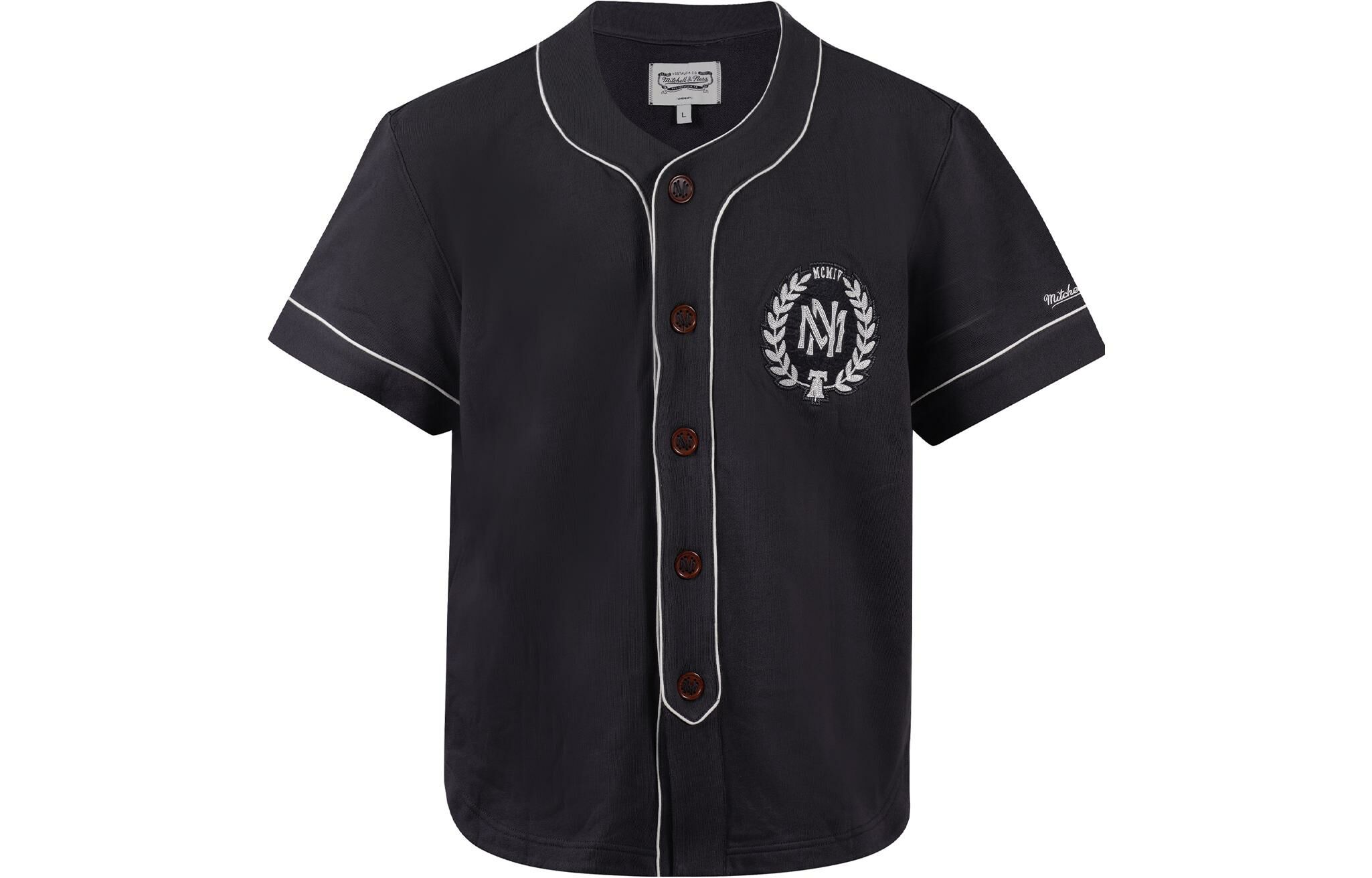 【代購】Mitchell & Ness T-Shirt Unisex Black