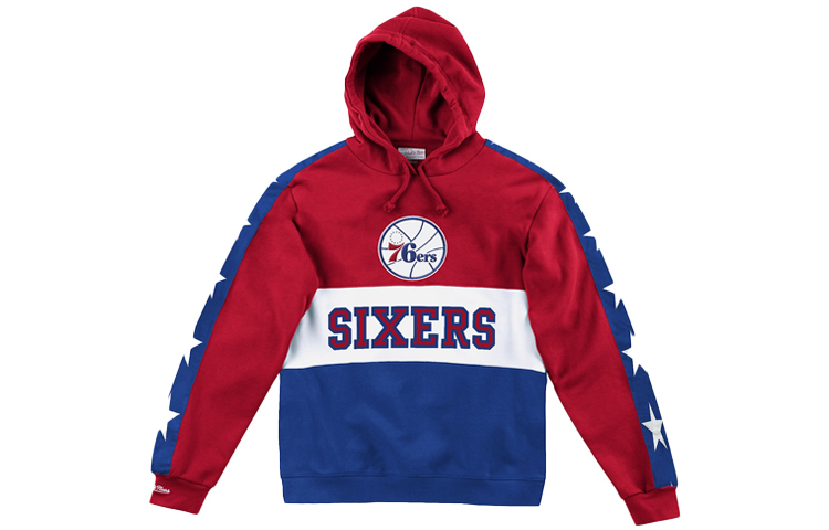 【代購】Mitchell Ness Sweatshirts Unisex Red Blue
