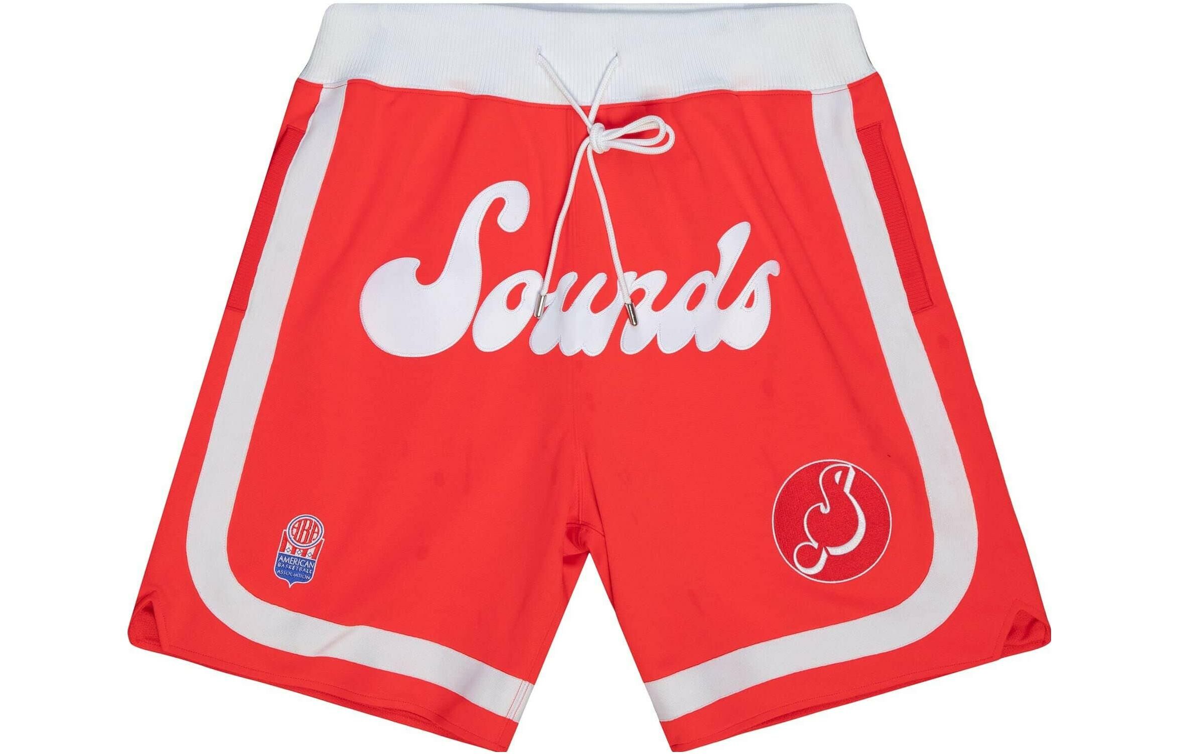 【代購】Mitchell & Ness Shorts Men's Red