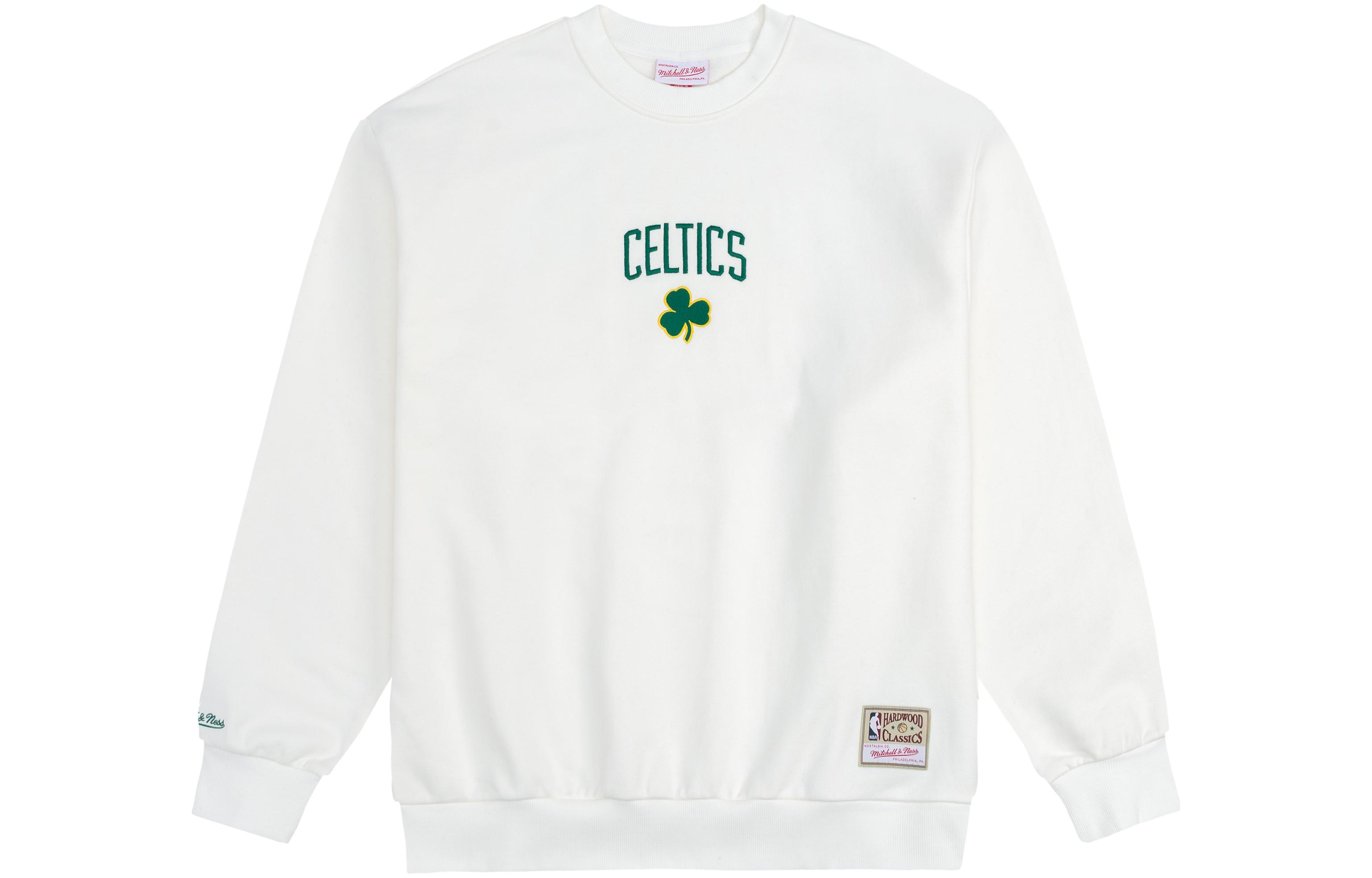 【代購】Mitchell & Ness Sweatshirt Unisex White
