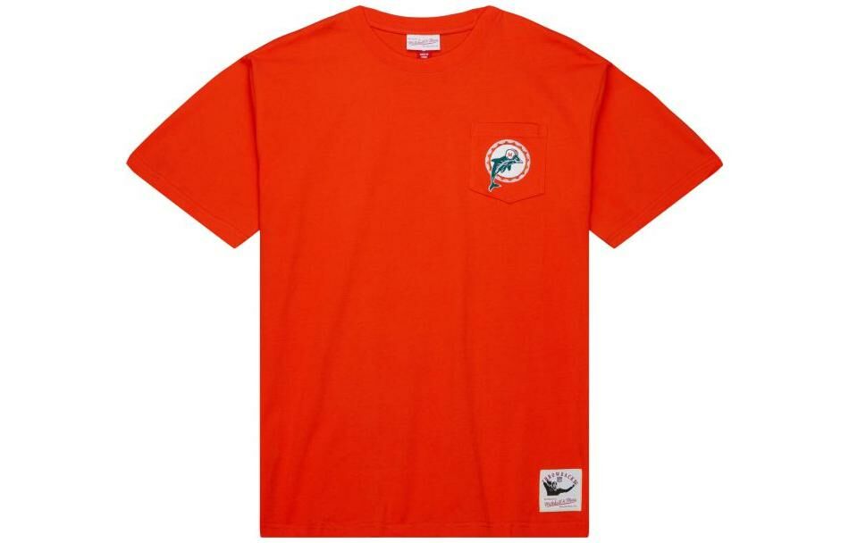 【代購】Mitchell Ness T-Shirts Men Orange