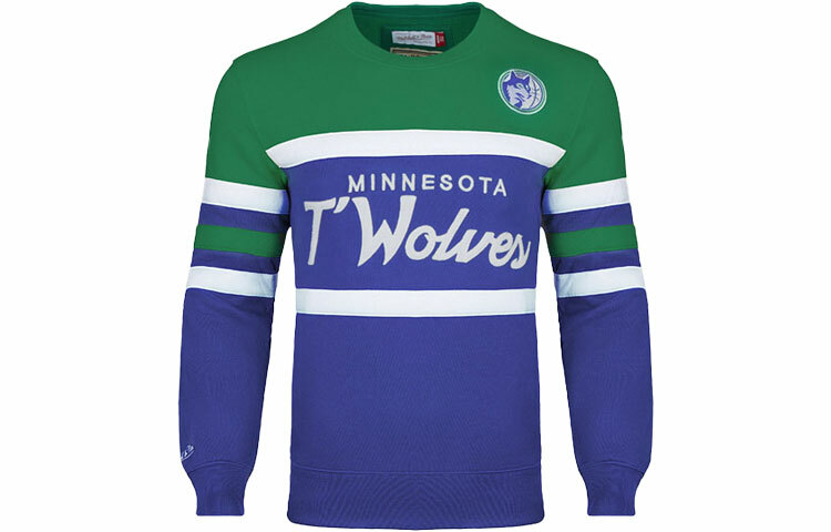 【代購】Mitchell Ness Sweatshirts Men Turquoise