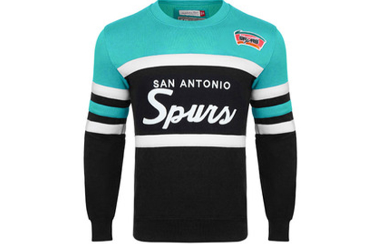 【代購】Mitchell Ness San Antonio Spurs Sweatshirt