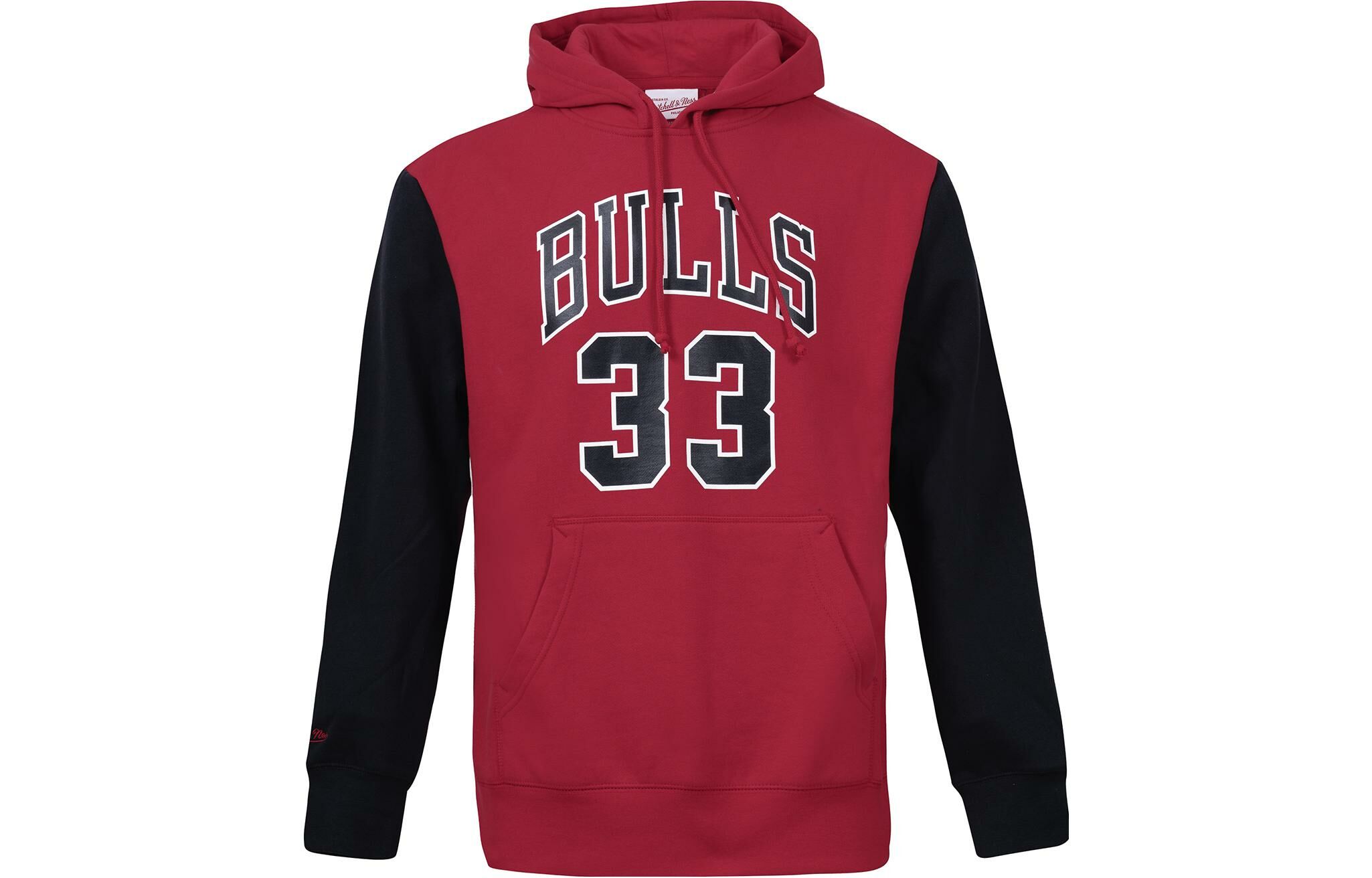 【代購】Mitchell & Ness Sweatshirt Unisex Bull Red Black