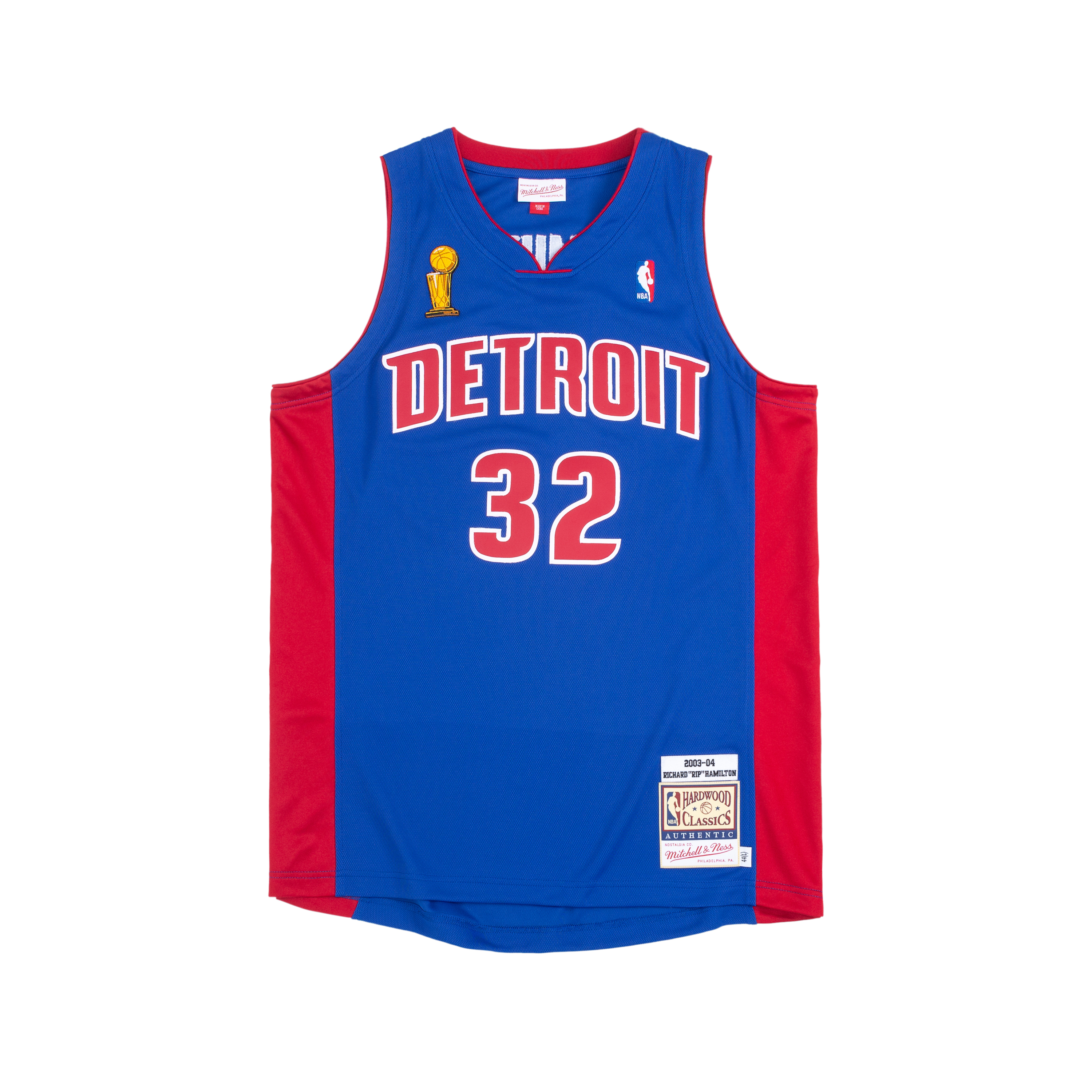 【代購】Mitchell Ness Nba Dark 'Pistons 2003 Richard Hamilton' Jersey
