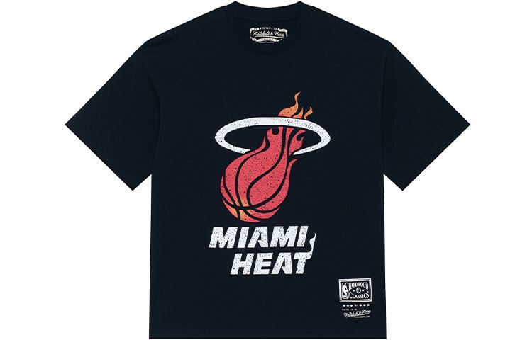 【代購】Mitchell & Ness Drop Shoulder Sleeve T Shirt Unisex Black Jimmy Butler