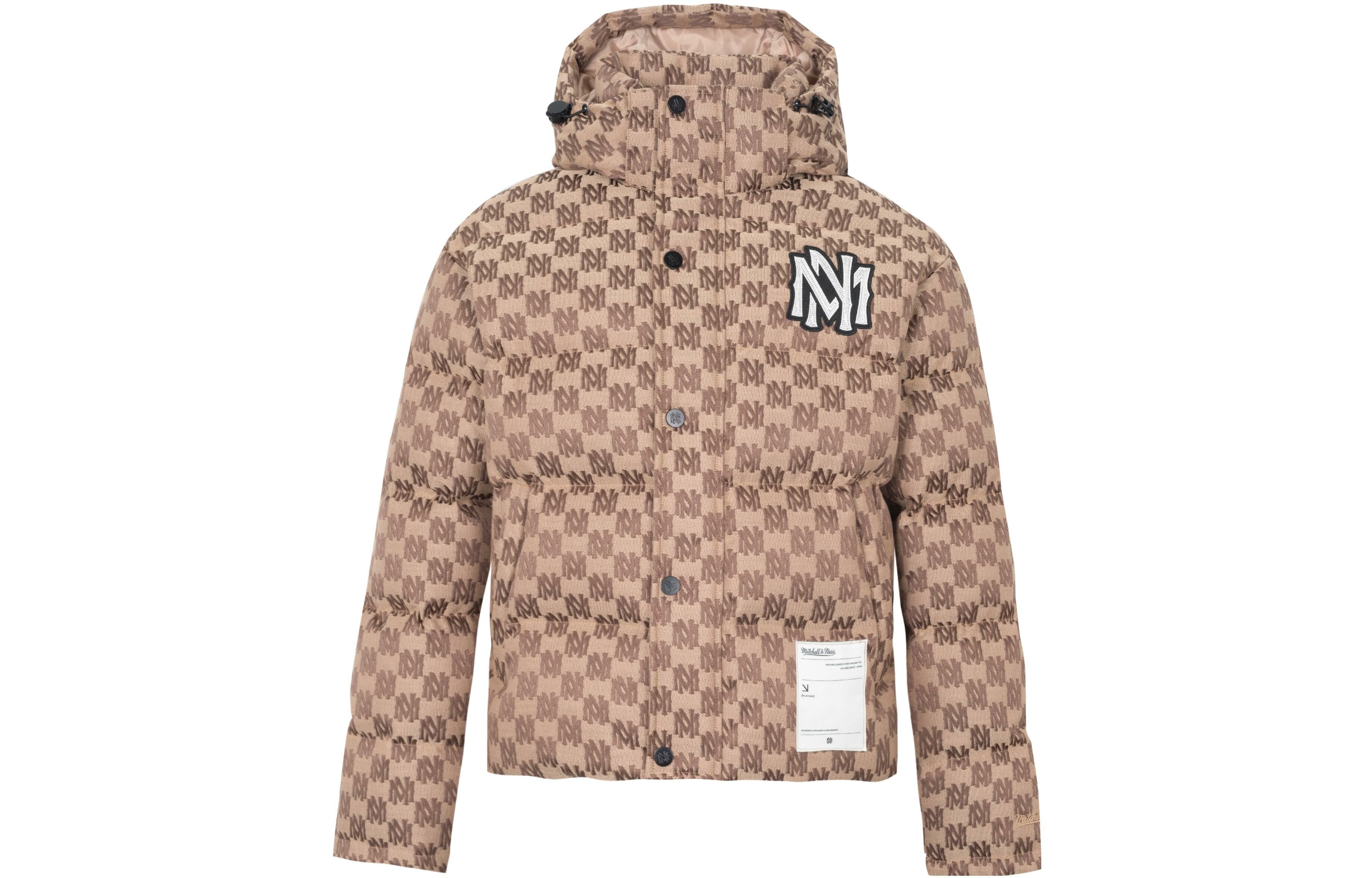 【代購】Mitchell Ness Down Jackets Men Brown