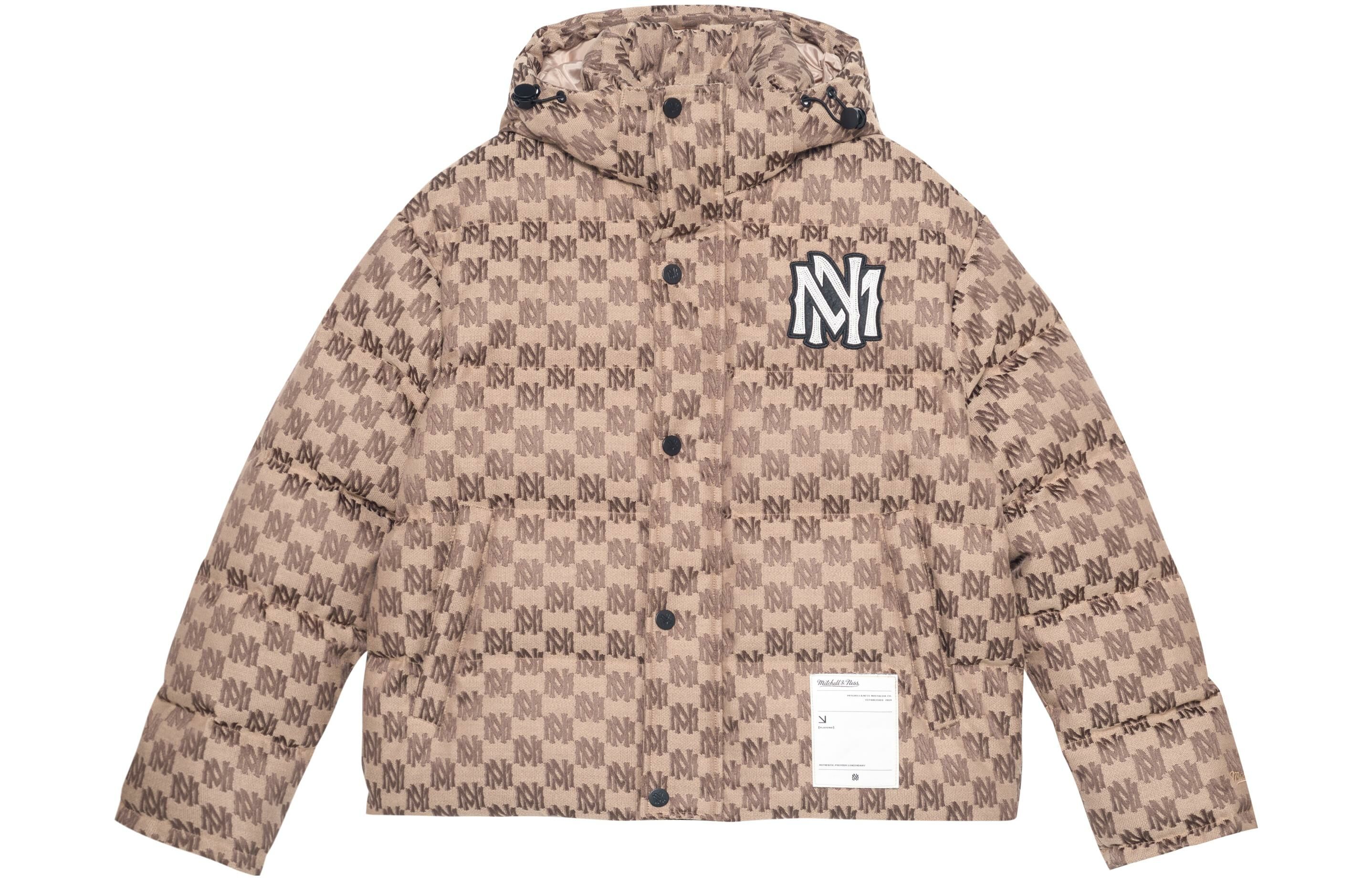 【代購】Mitchell Ness Down Jackets Men Brown
