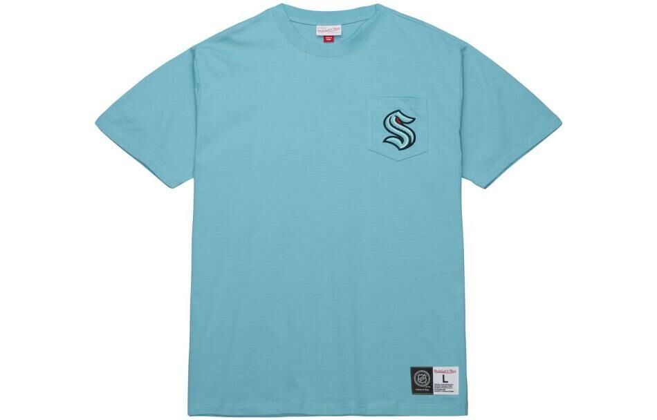 【代購】Mitchell Ness T-Shirts Men Blue