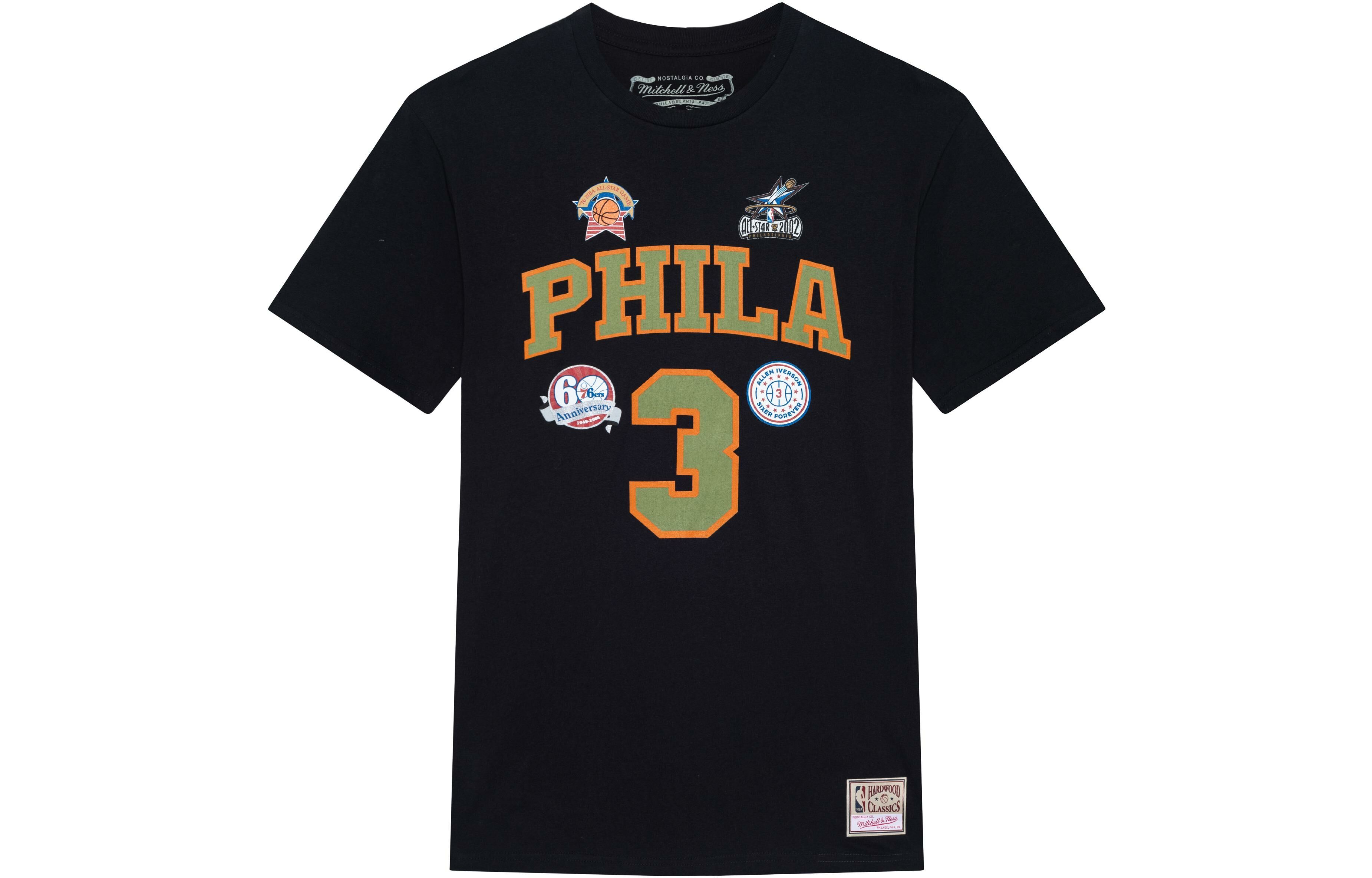 【代購】Mitchell & Ness T Shirt Unisex Black