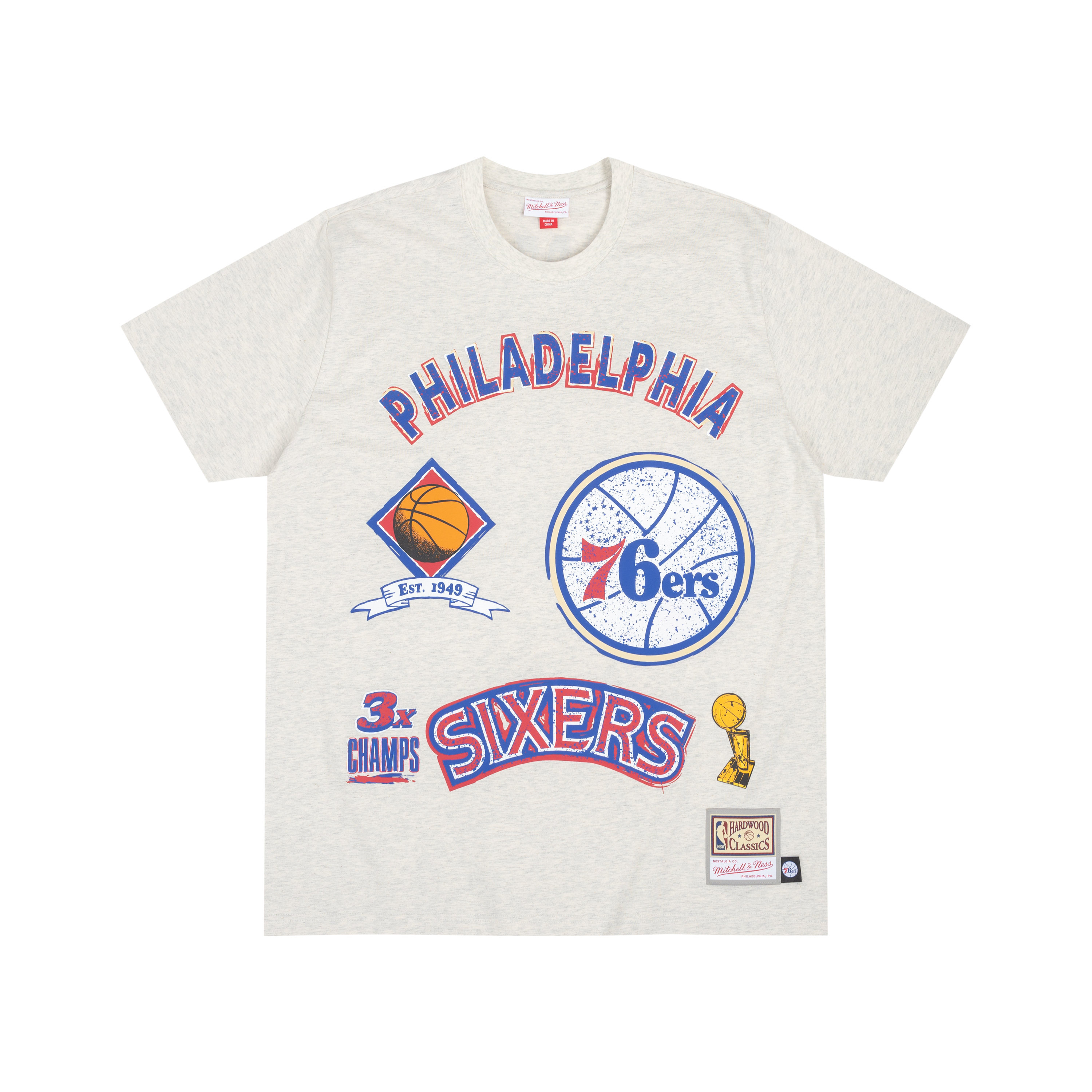 【代購】Mitchell & Ness T-Shirt Unisex Oat