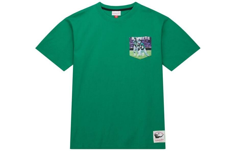 【代購】Mitchell Ness T-Shirts Men Dark Green