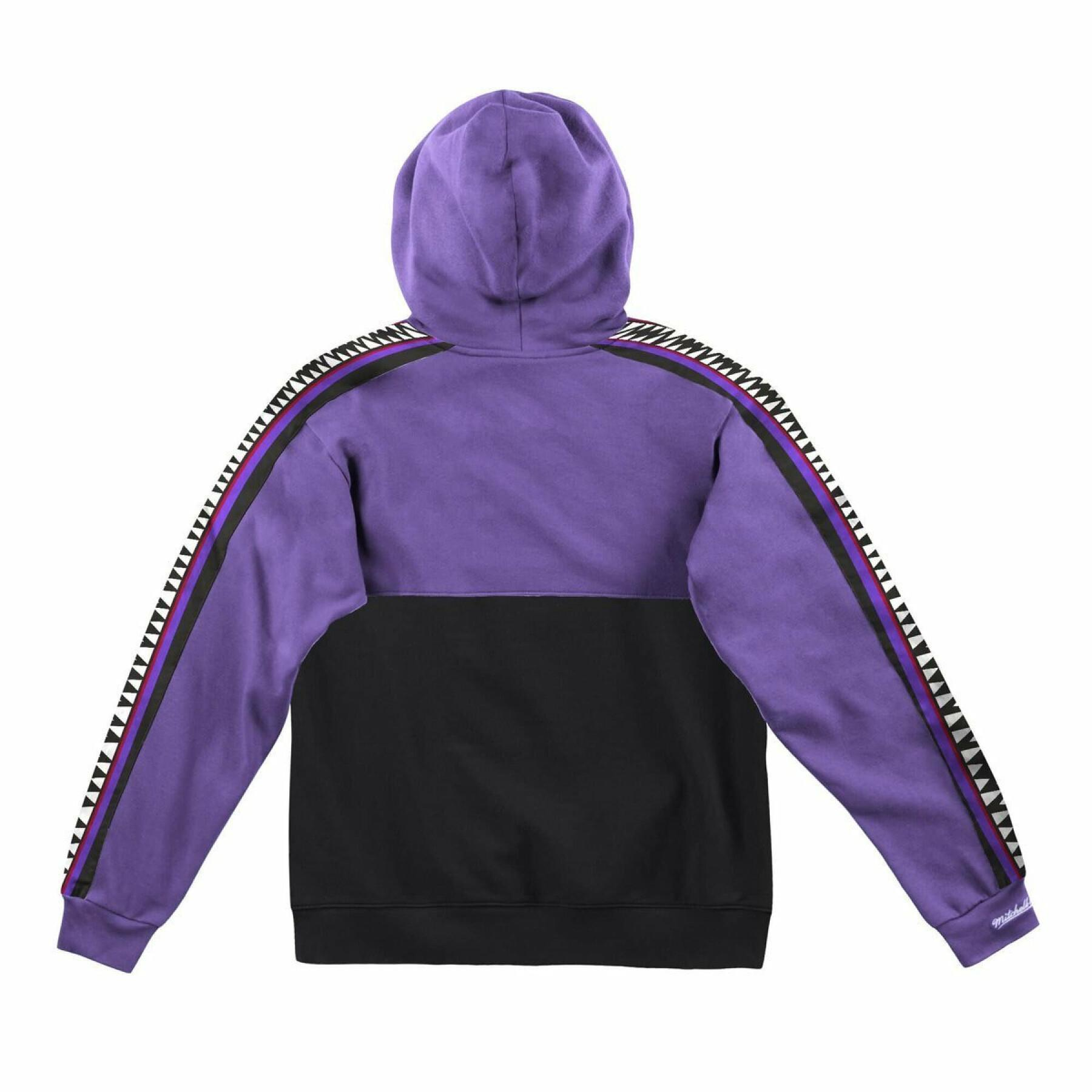 【代購】Mitchell Ness Sweatshirts Unisex Purple Black