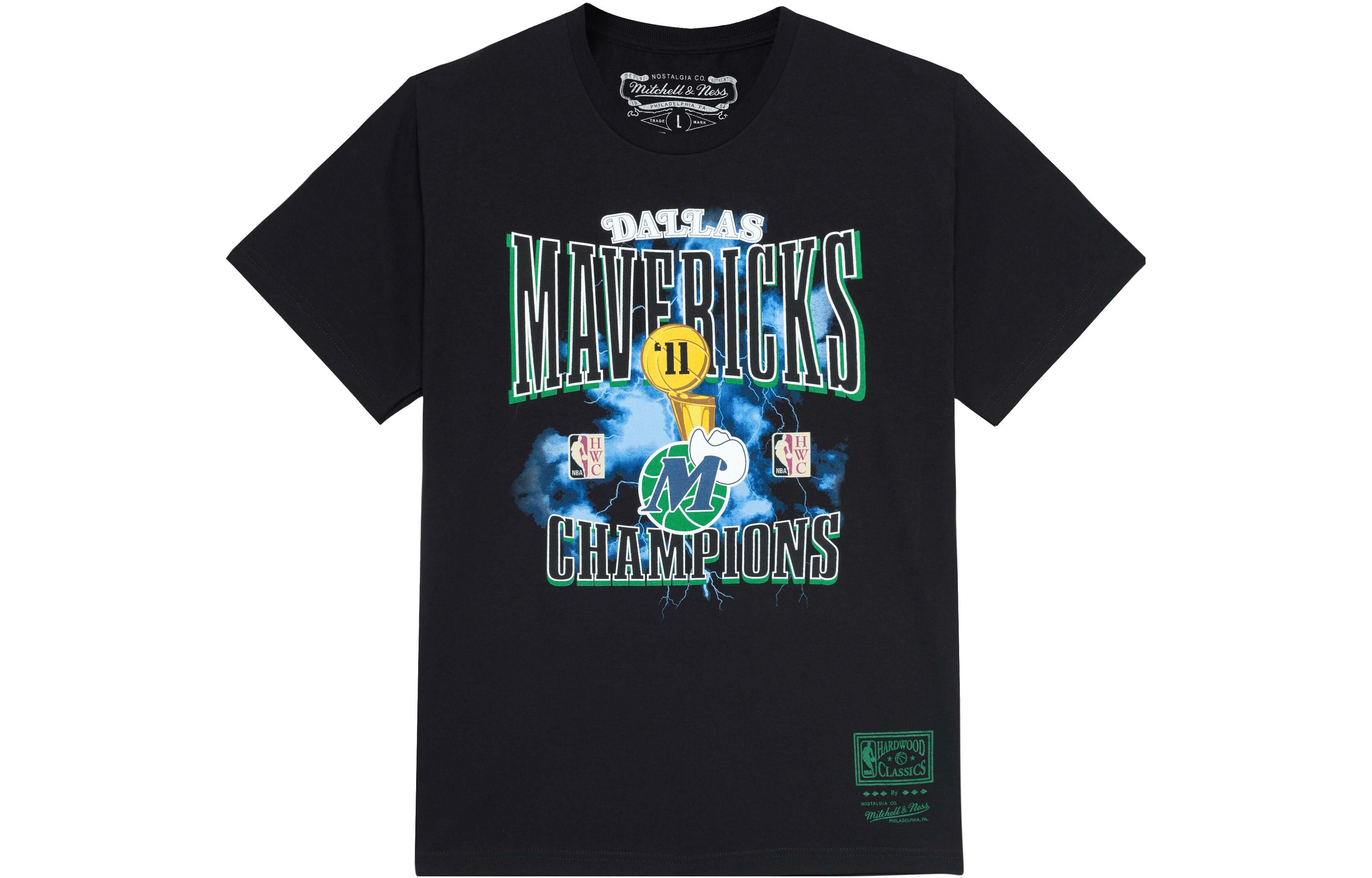 【代購】Mitchell & Ness x Playoffs T Shirt Unisex Black
