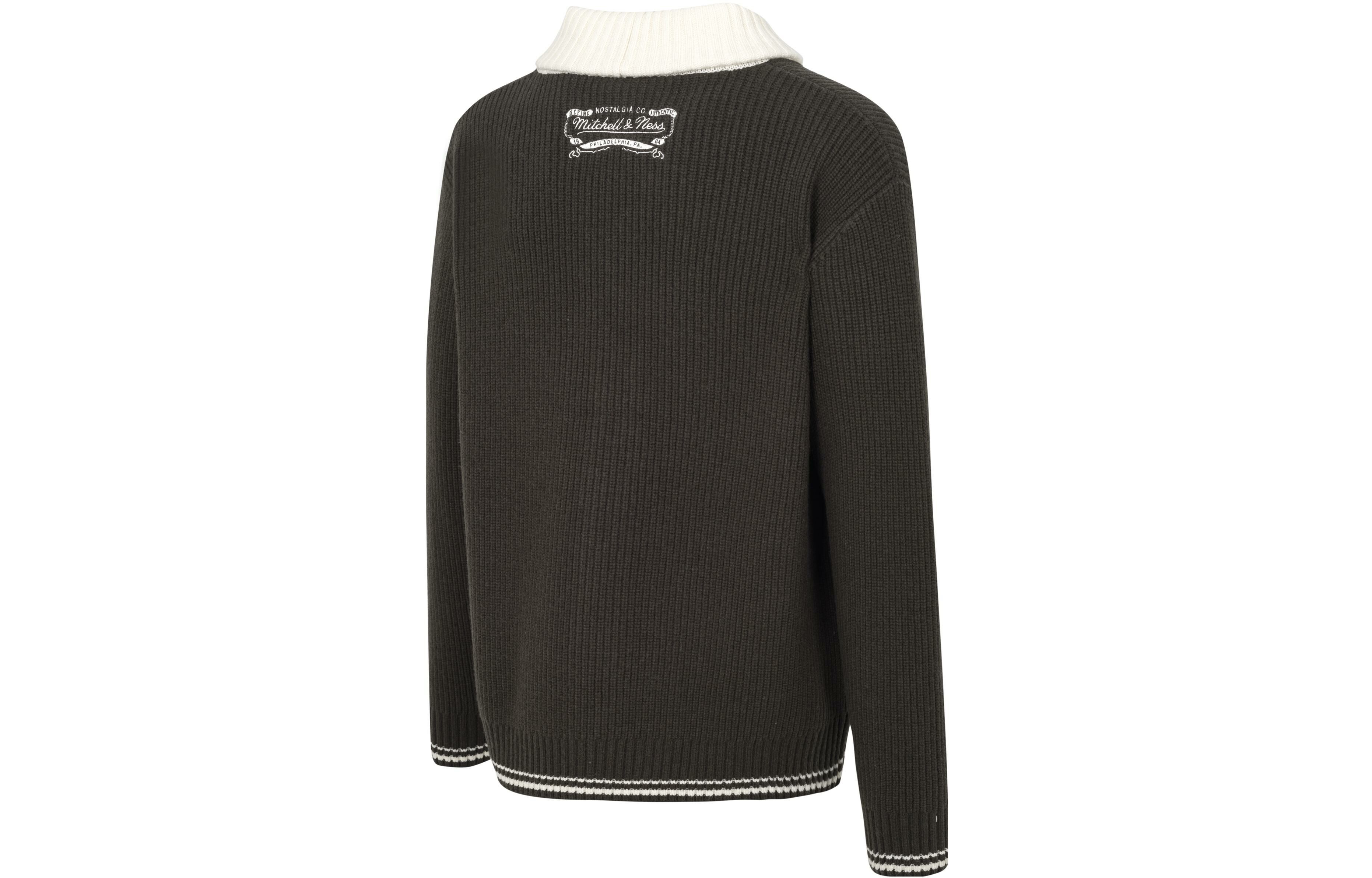 【代購】Mitchell Ness Sweaters Unisex Black