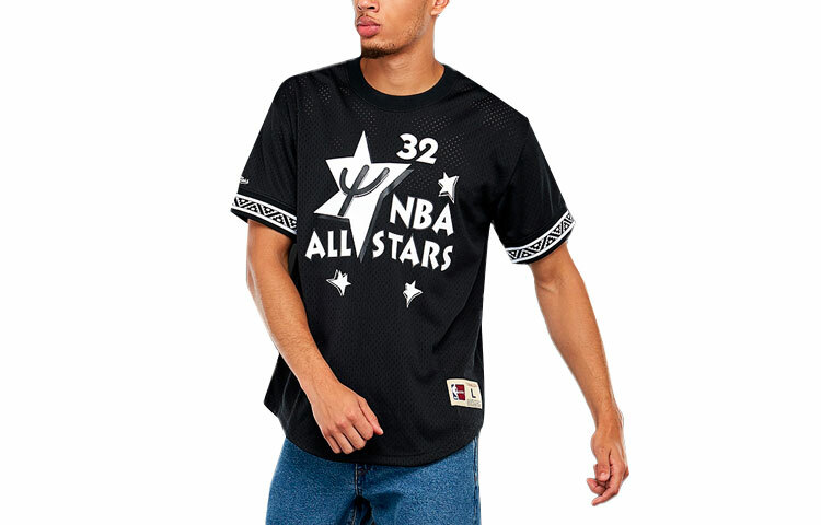 【代購】Mitchell Ness T-Shirts Men Black