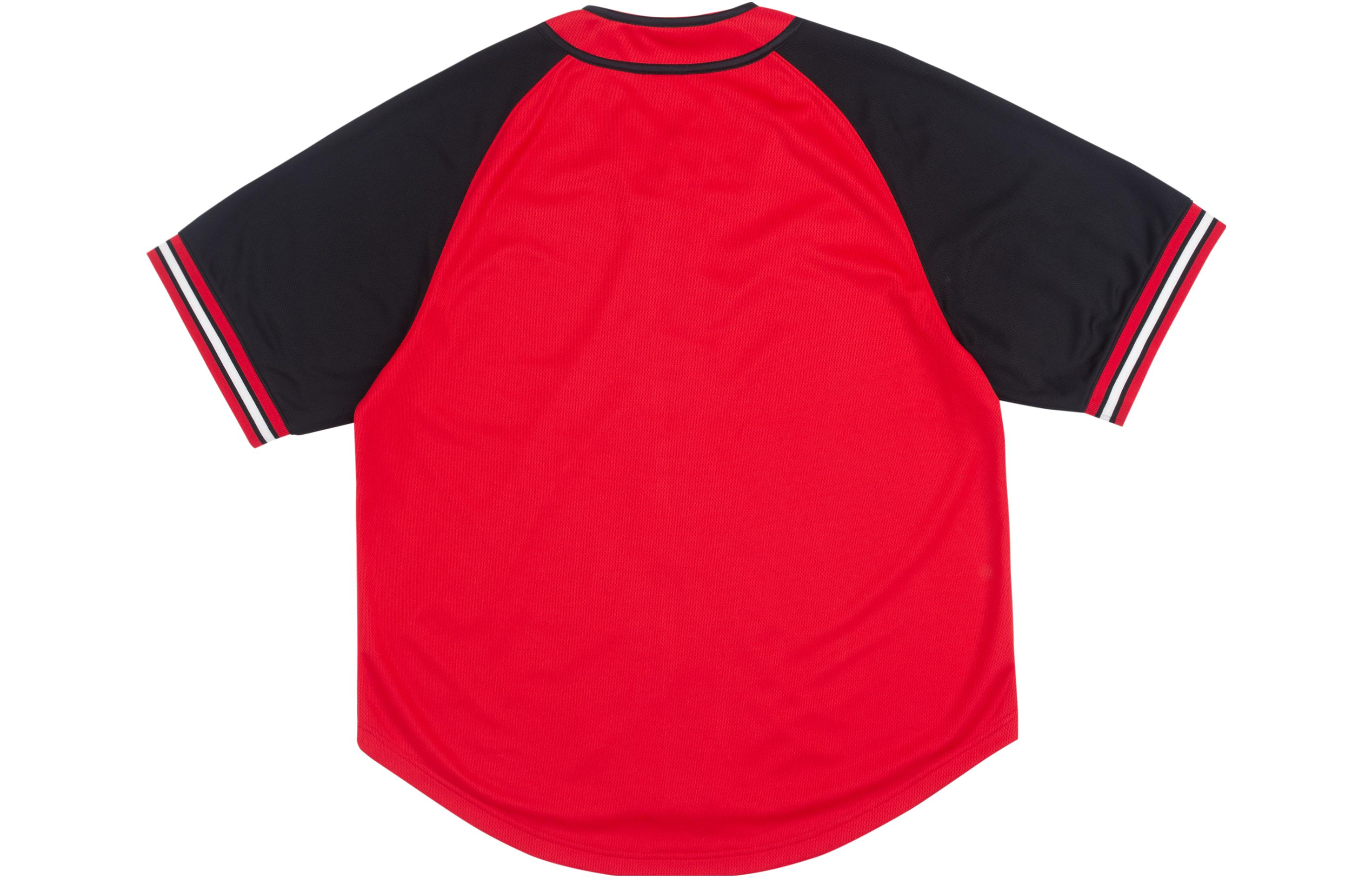 【代購】Mitchell Ness T-Shirts Unisex Red