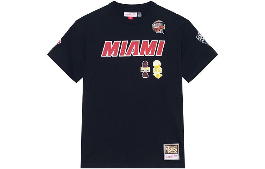 【代購】Mitchell & Ness T-Shirt Unisex Black