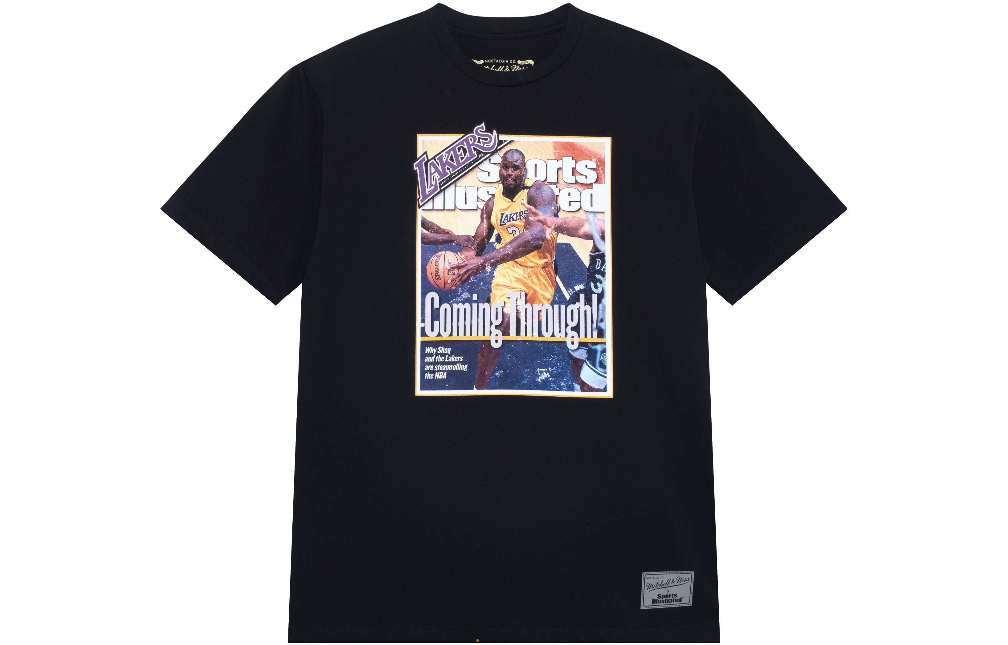 【代購】Mitchell & Ness SS23 Set in Sleeve T Shirt Unisex Black