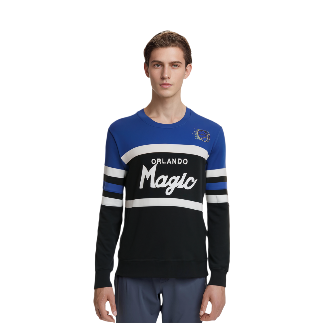 【代購】Mitchell Ness Sweatshirts Men Blue