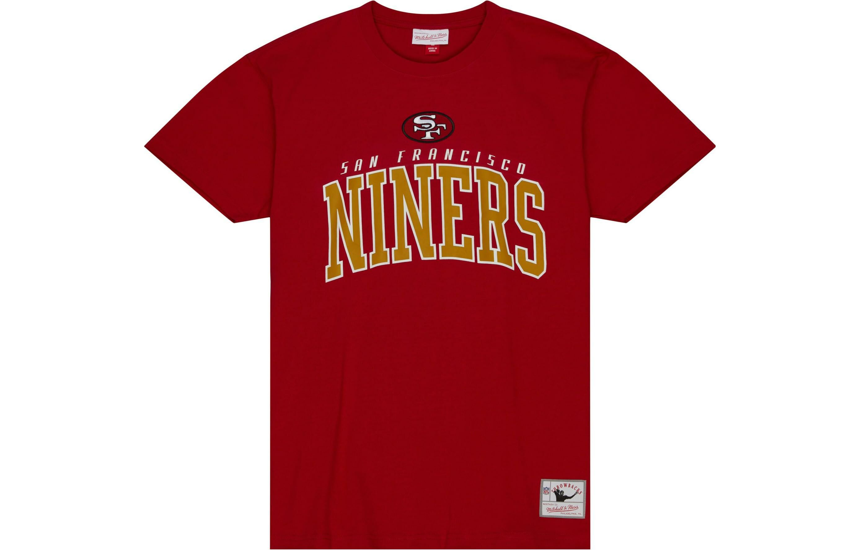 【代購】Mitchell Ness T-Shirts Men Red