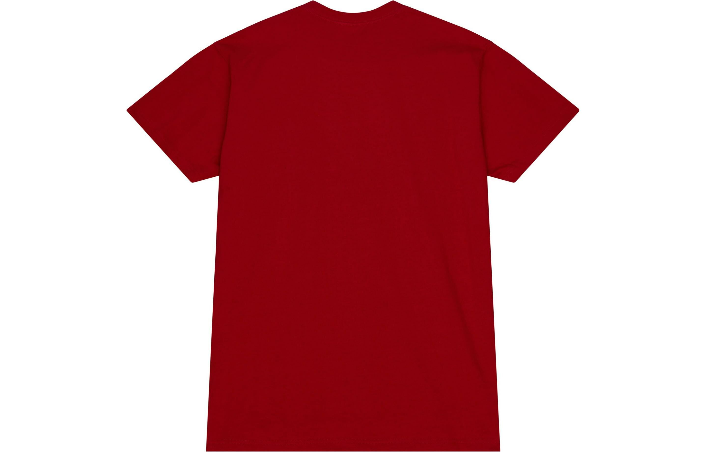 【代購】Mitchell Ness T-Shirts Men Red