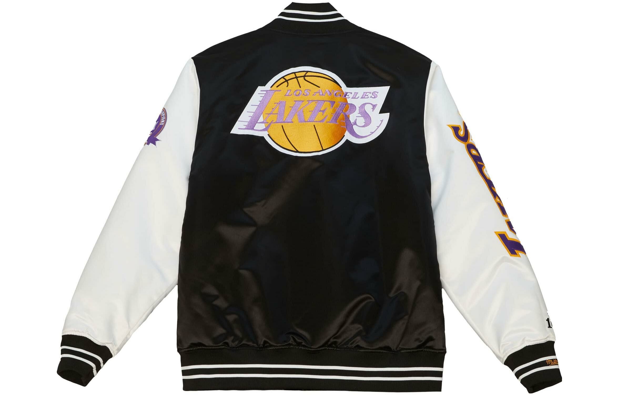 【代購】Mitchell & Ness Baseball Jacket Unisex Black White