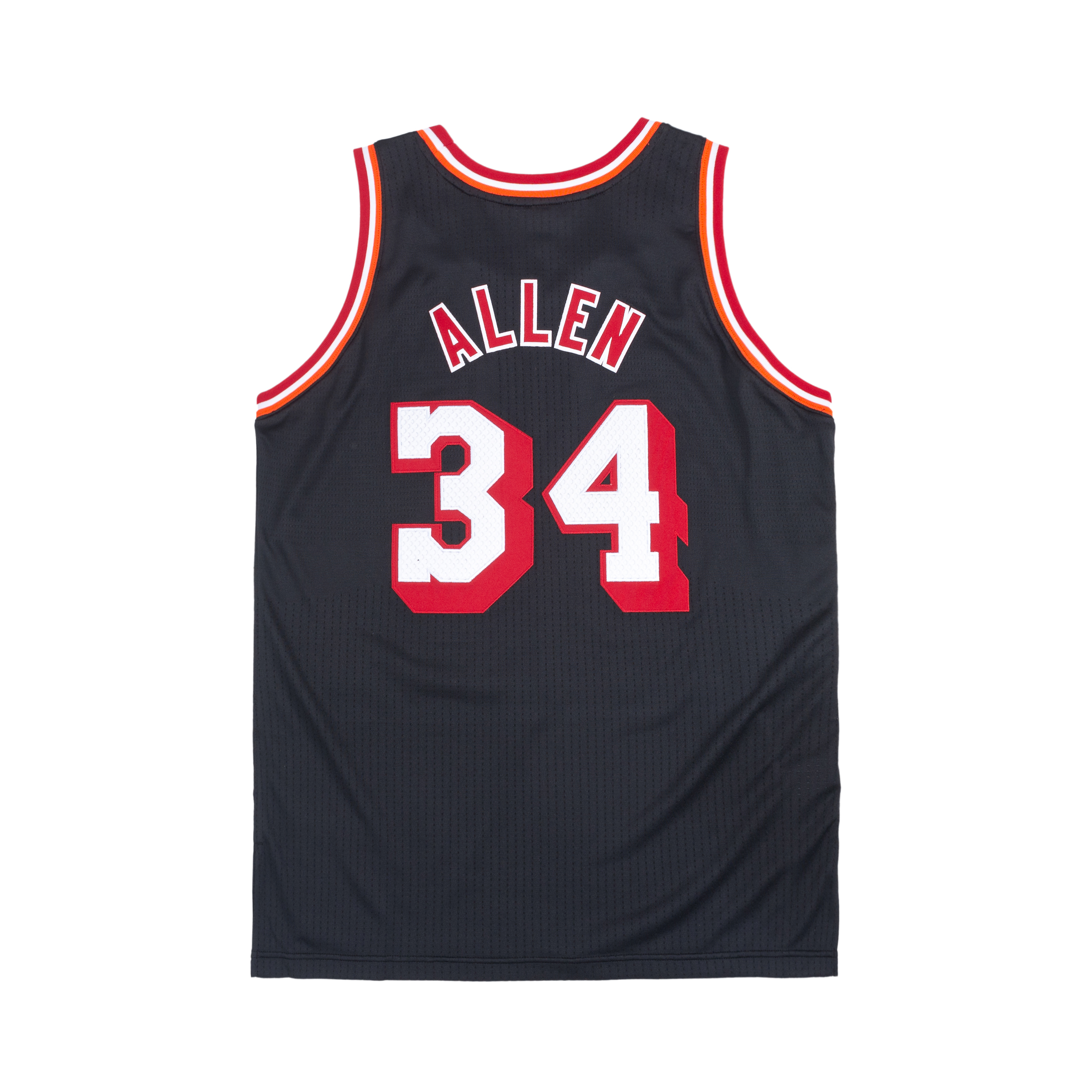 【代購】Mitchell Ness Hardwood Classics Authentic 'NBA Miami Heat 2013 14 Ray Allen' Jersey