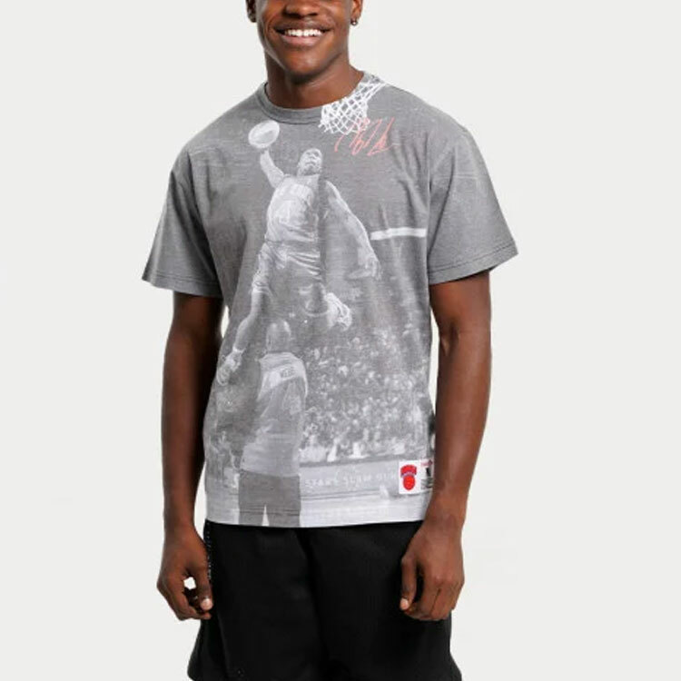 【代購】Mitchell & Ness T-Shirt Unisex Gray