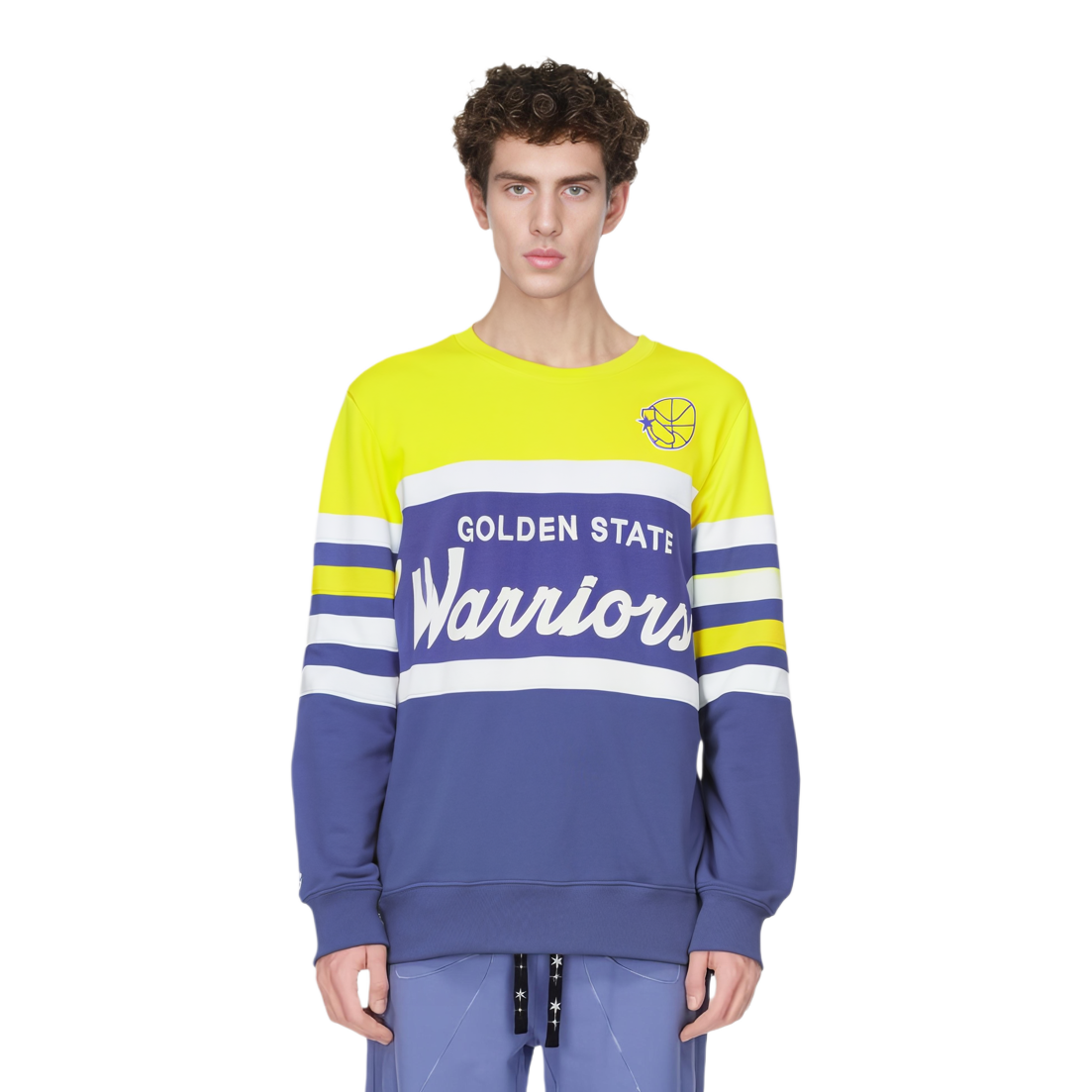 【代購】Mitchell Ness Sweatshirts Men Royal Blue