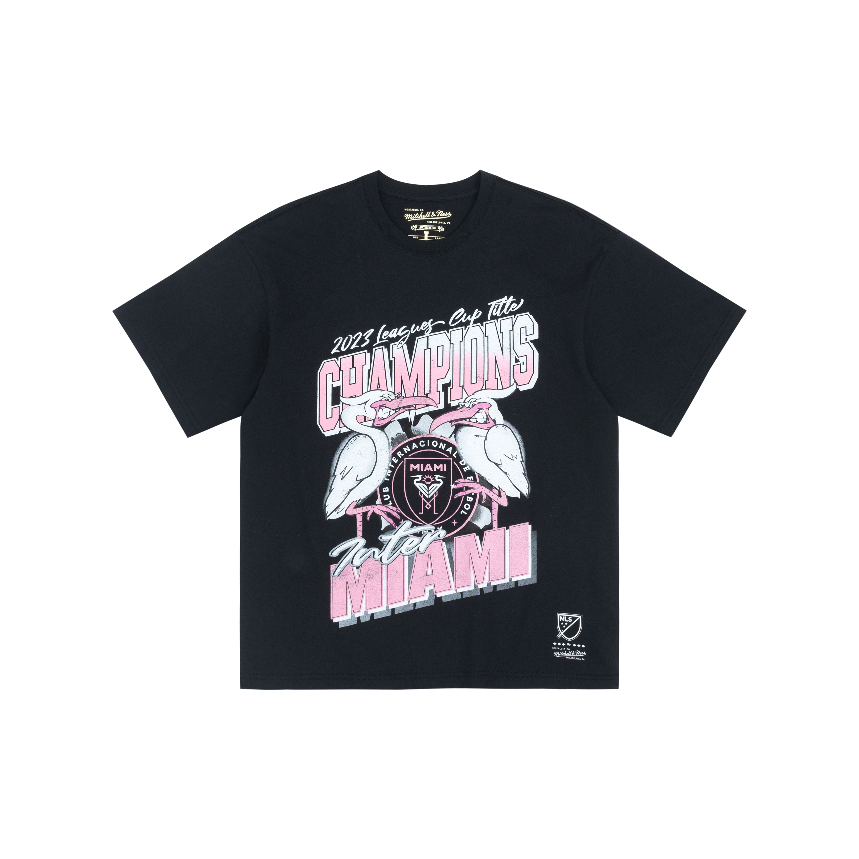【代購】Mitchell & Ness T Shirt Unisex Black