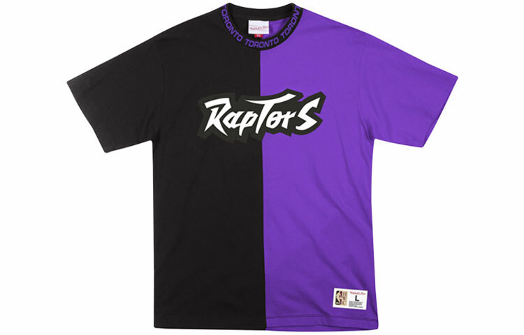 【代購】Mitchell & Ness T-Shirt Unisex Black Purple